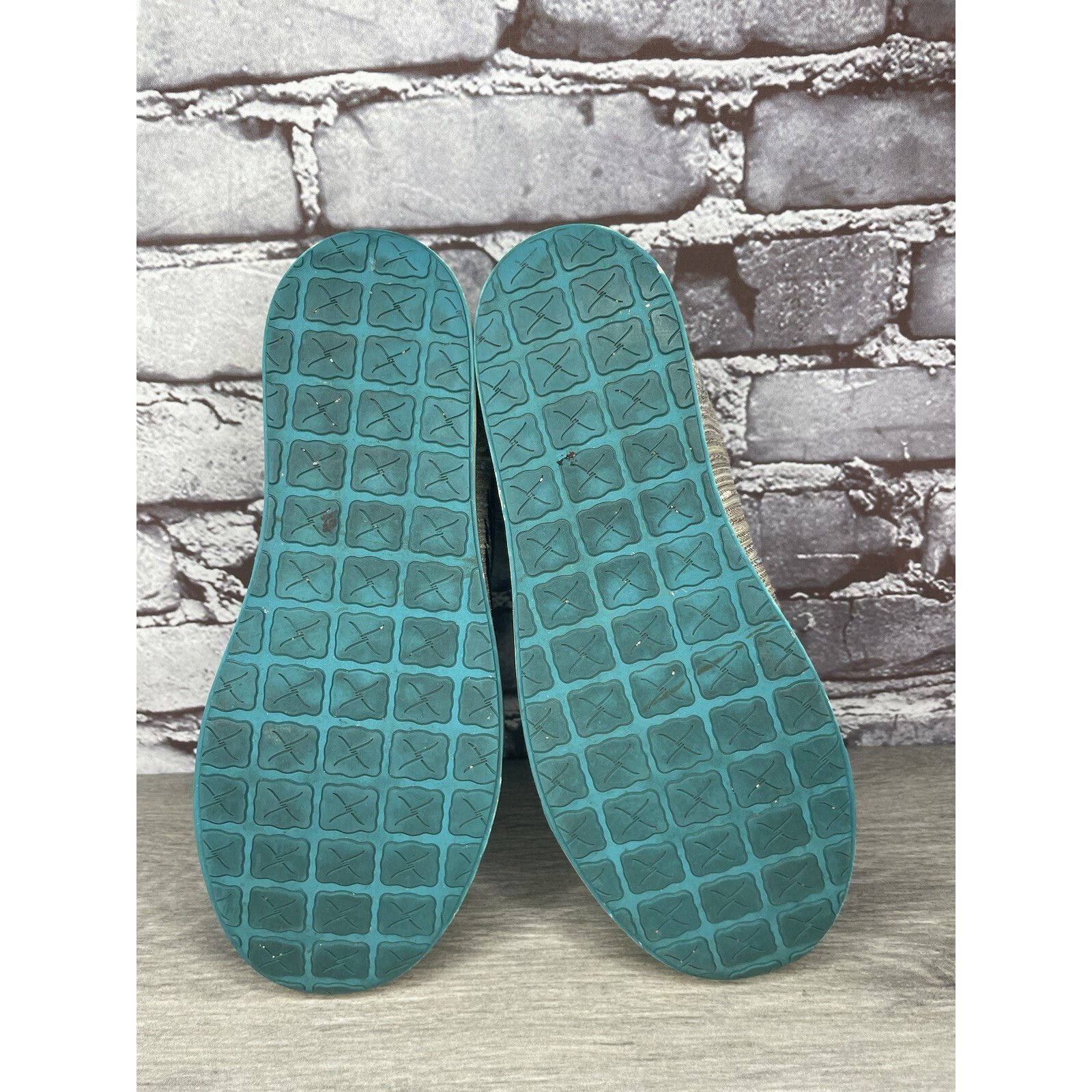 Other Hooey Loper By Twisted X Tan Fabric Western Blue Lace Shoes Size US 6.5 / IT 36.5 - 6 Thumbnail
