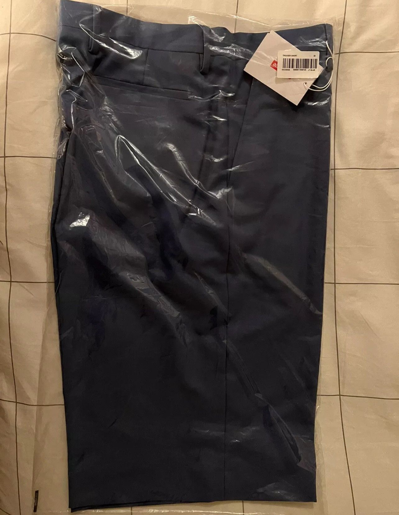 Supreme Supreme Wool Trouser Short Light Blue Size 34 Wool Blend Size US 34 / EU 50 - 4 Thumbnail