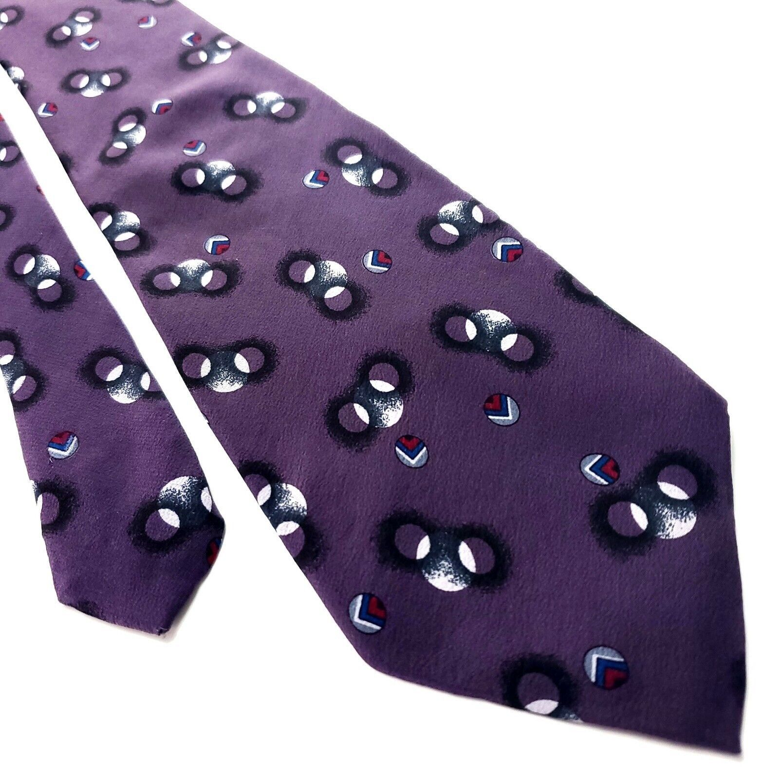 Lord & Taylor Lord & Taylor Metropolitan Silk Tie Purple Size ONE SIZE - 1 Thumbnail