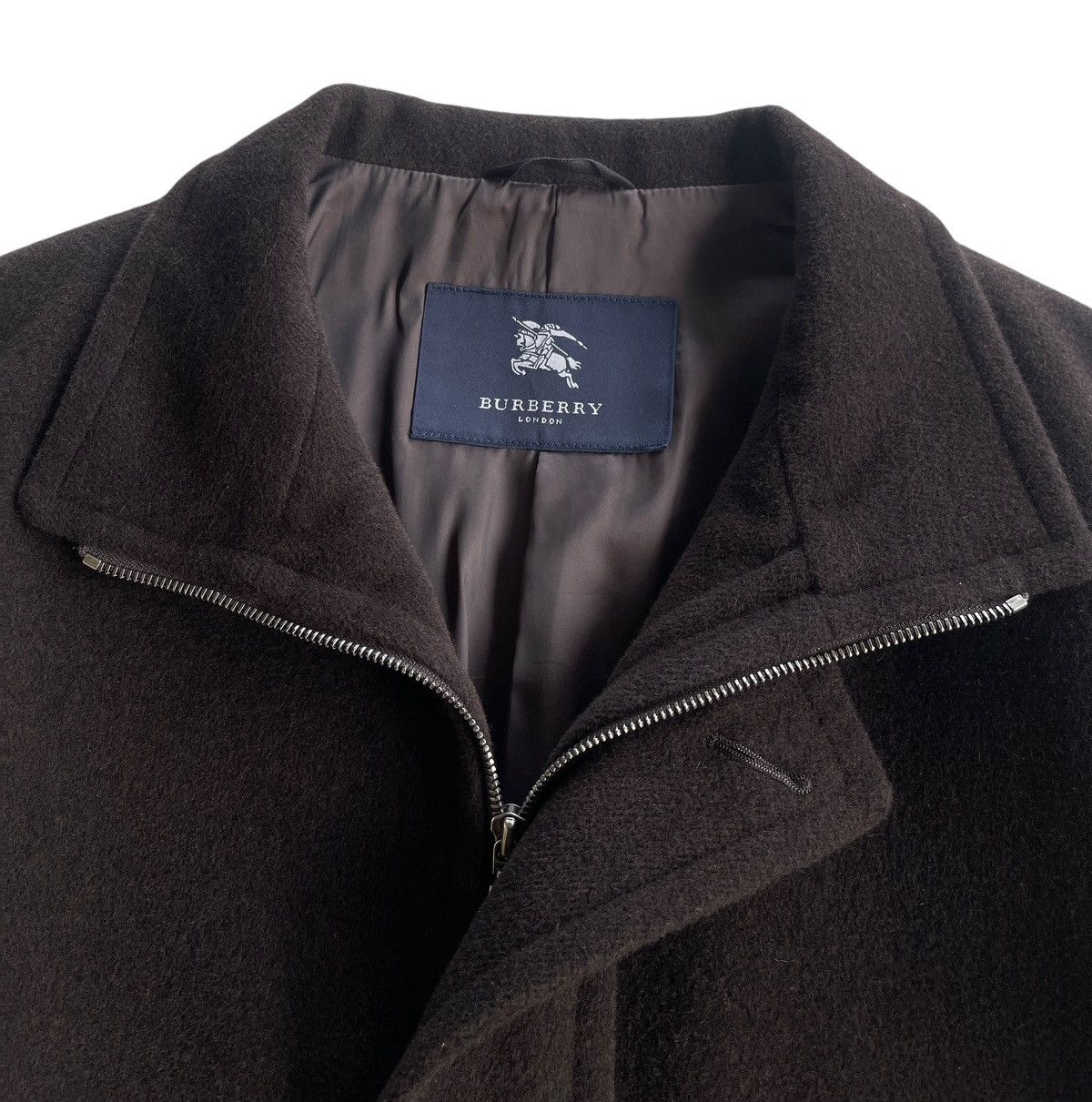 Burberry Burberry London Wool Jacket Coat Size US L / EU 52-54 / 3 - 2 Thumbnail