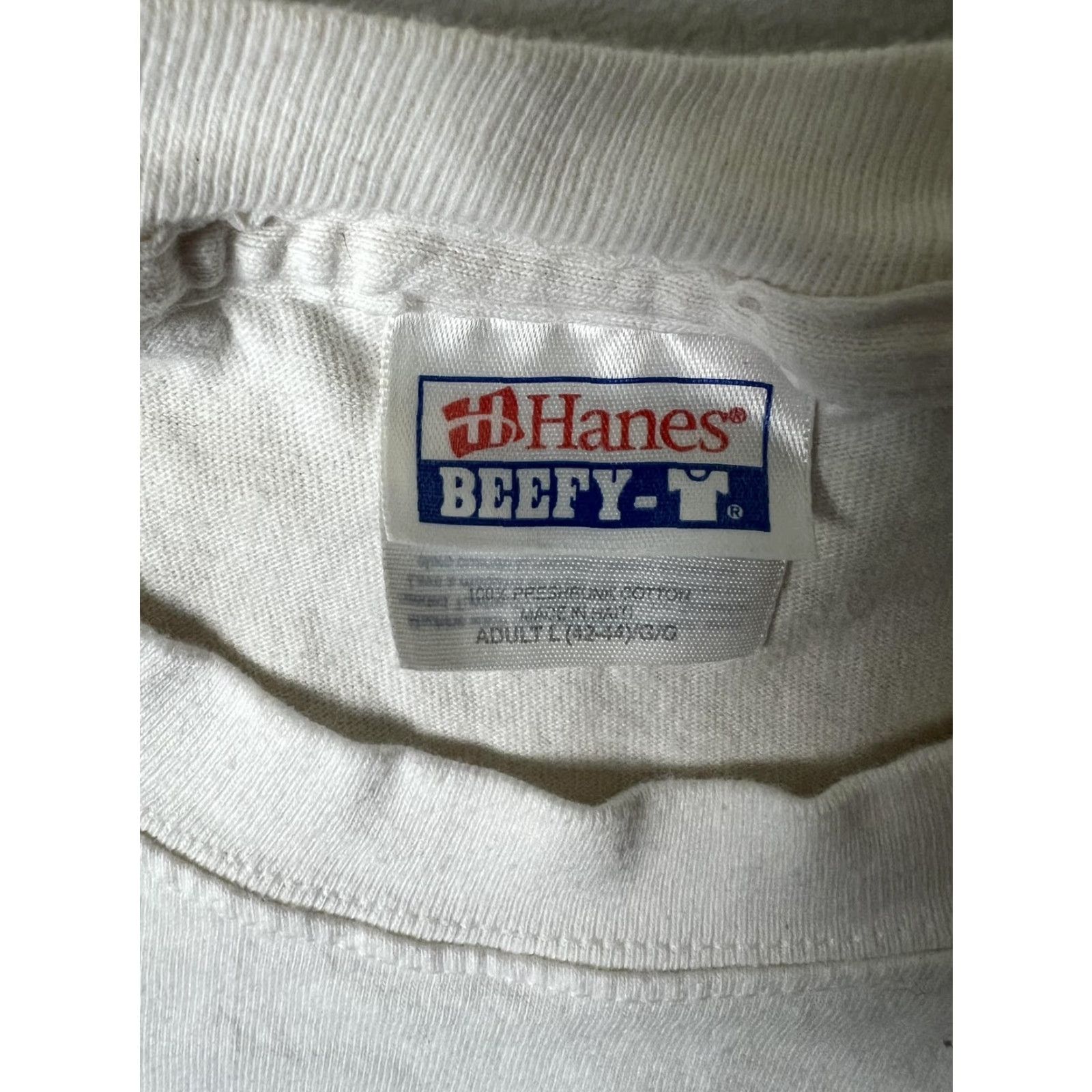 Hanes VINTAGE Hot Rods Fresno Car Show T-Shirt Mens Large White Hanes Beefy-T 2004 Size US L / EU 52-54 / 3 - 4 Thumbnail
