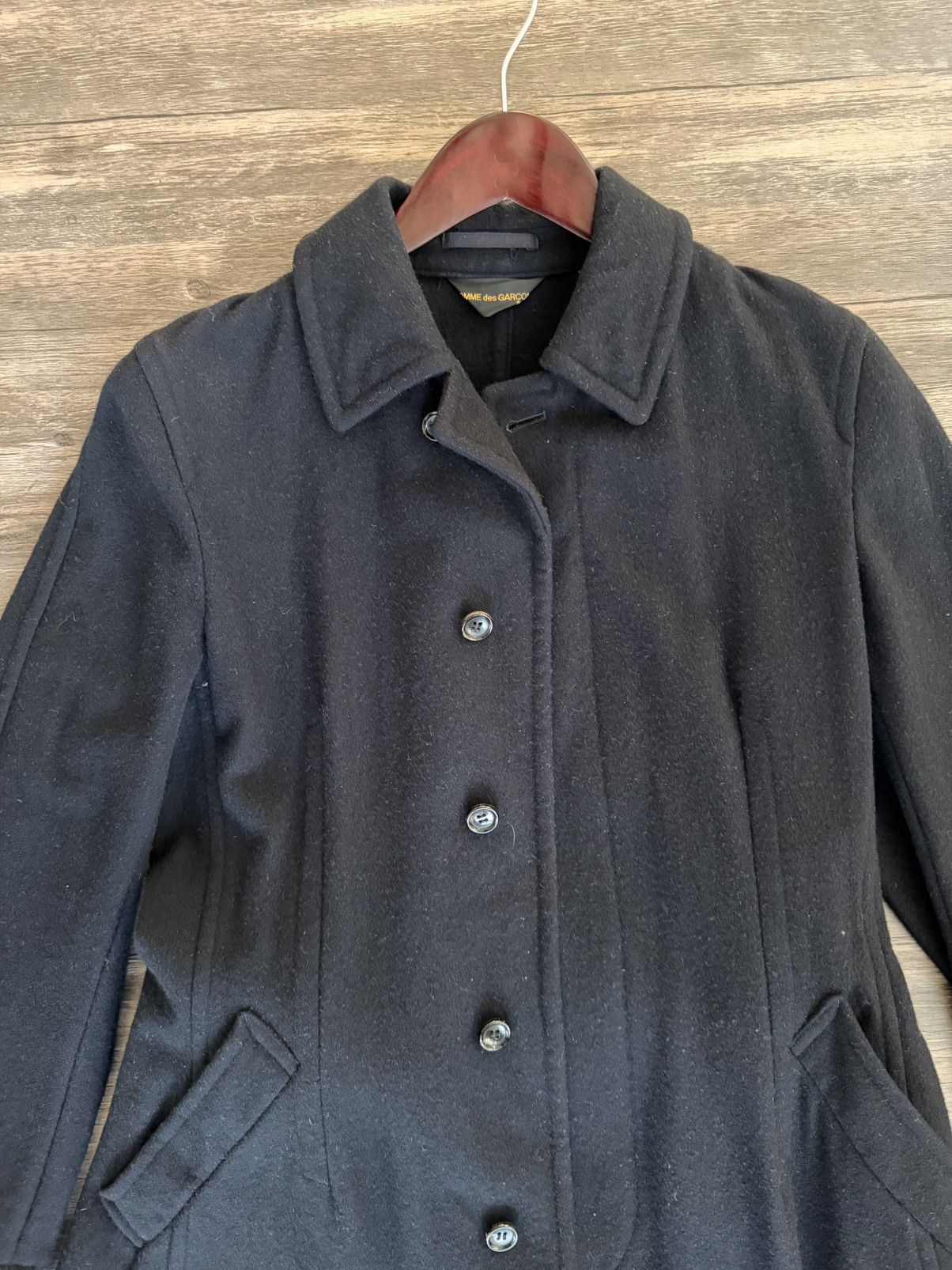 Comme des Garcons Comme des Garçons Bow Trench Coat Size M / US 6-8 / IT 42-44 - 2 Thumbnail