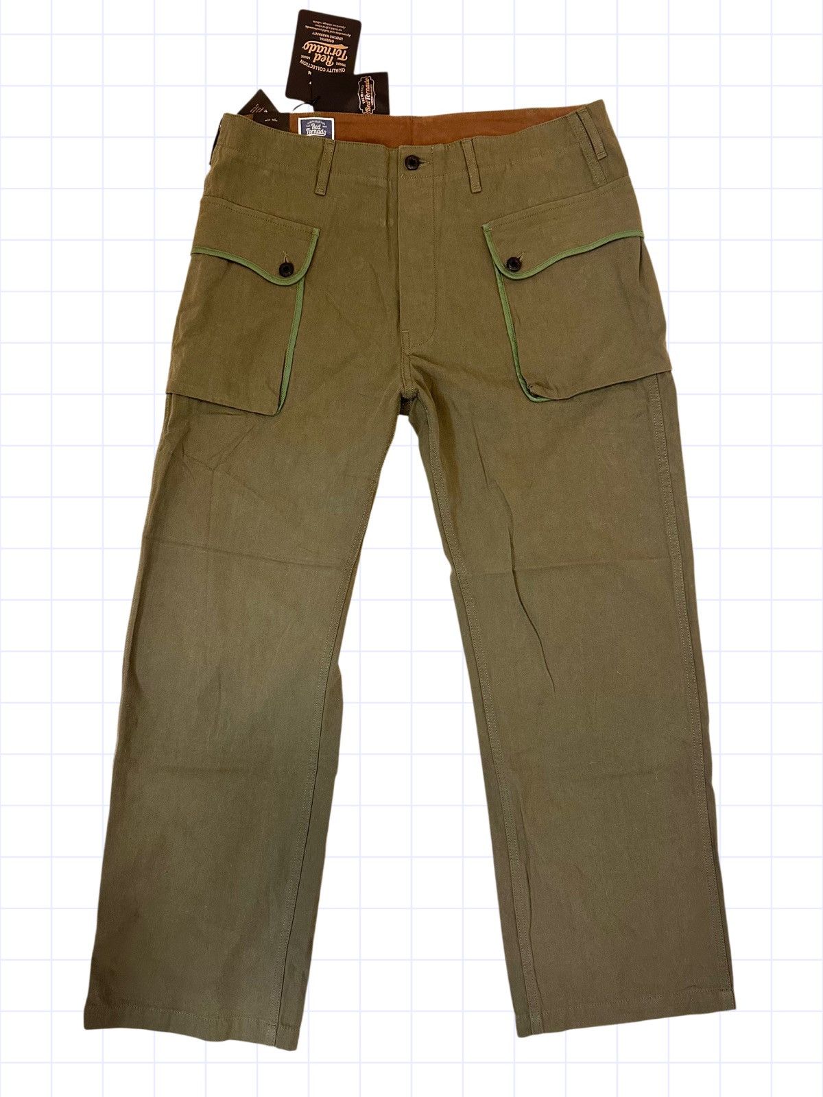 Japanese Brand Red Tornado Japanese Military Pants 36 Size US 36 / EU 52 - 1 Thumbnail