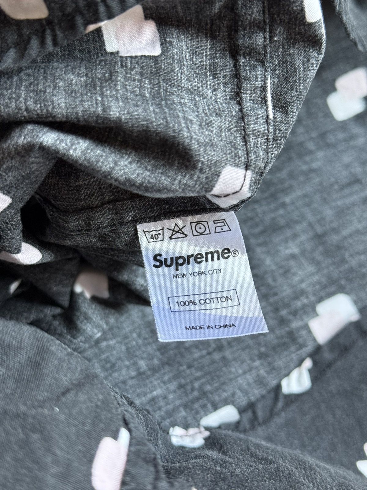 Supreme 2013 Squares button up shirt Size US S / EU 44-46 / 1 - 5 Thumbnail