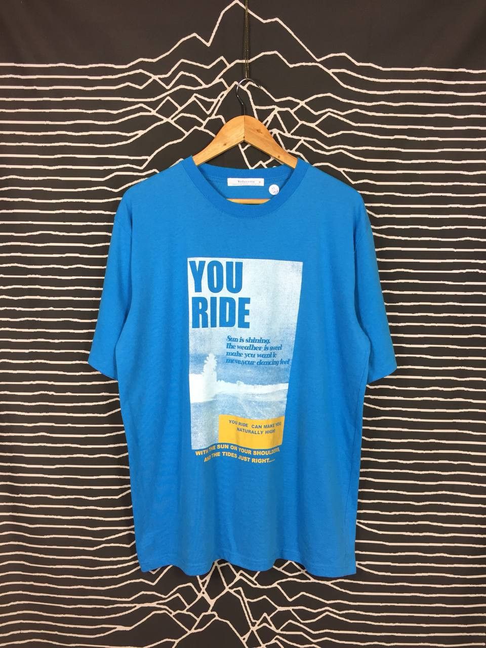 Japanese Brand × Vintage Velocette Japanese Brand You Ride Quote Statement Tee Size US XL / EU 56 / 4 - 1 Thumbnail