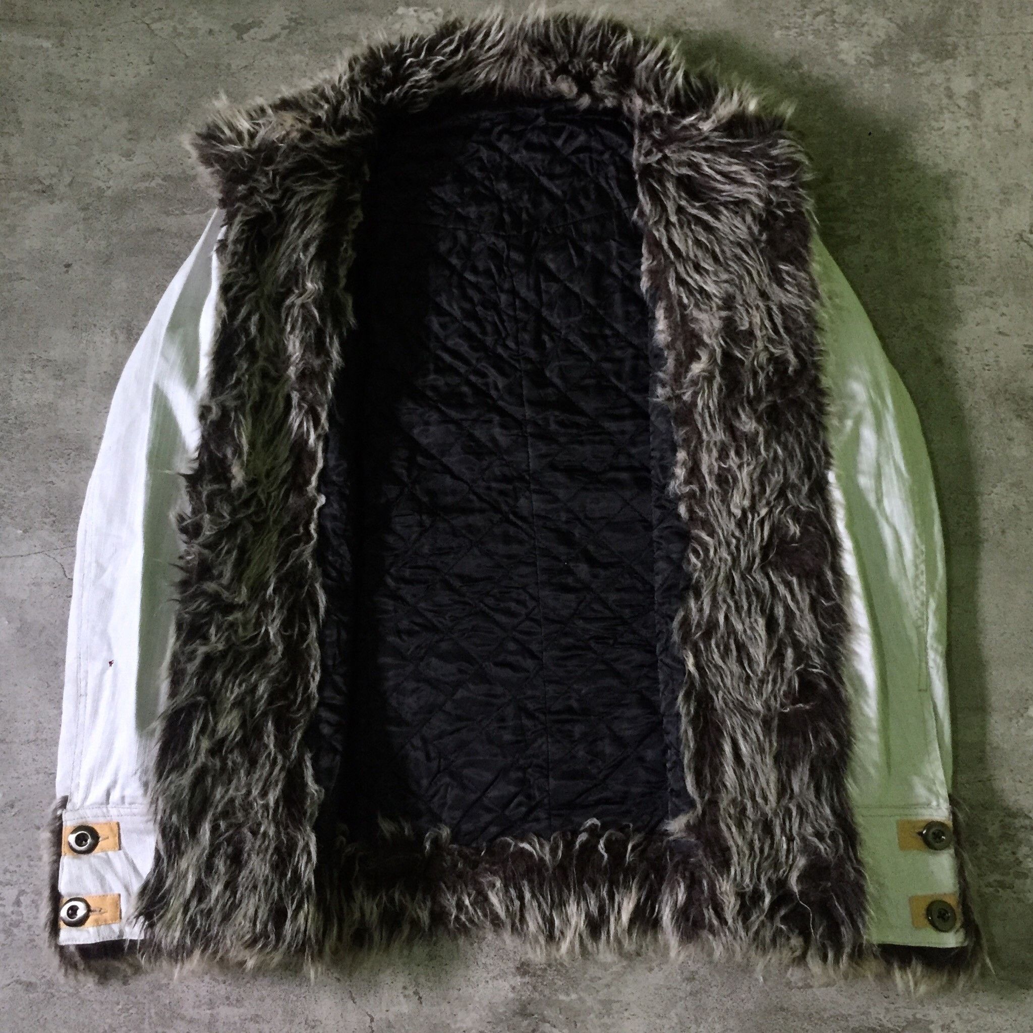 semanticdesign Semantic Design Fur Avant Garde Jacket Japanese Size US L / EU 52-54 / 3 - 7 Thumbnail
