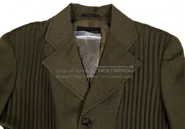Comme des Garcons Comme Des Garcons Pleated decorative jacket Size M / US 6-8 / IT 42-44 - 2 Thumbnail