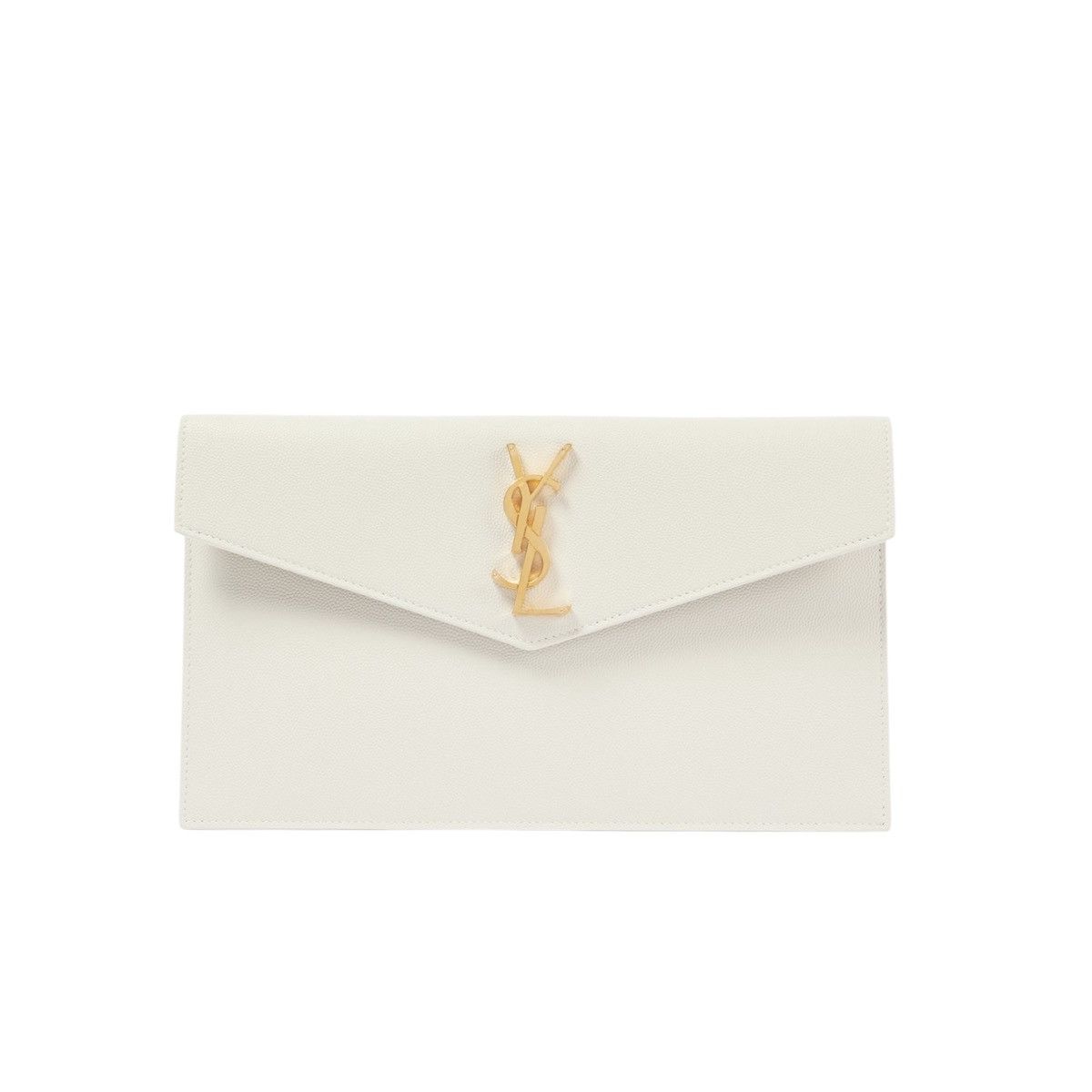 Saint Laurent Paris Saint Laurent Envelope clutch white Size ONE SIZE - 1 Thumbnail
