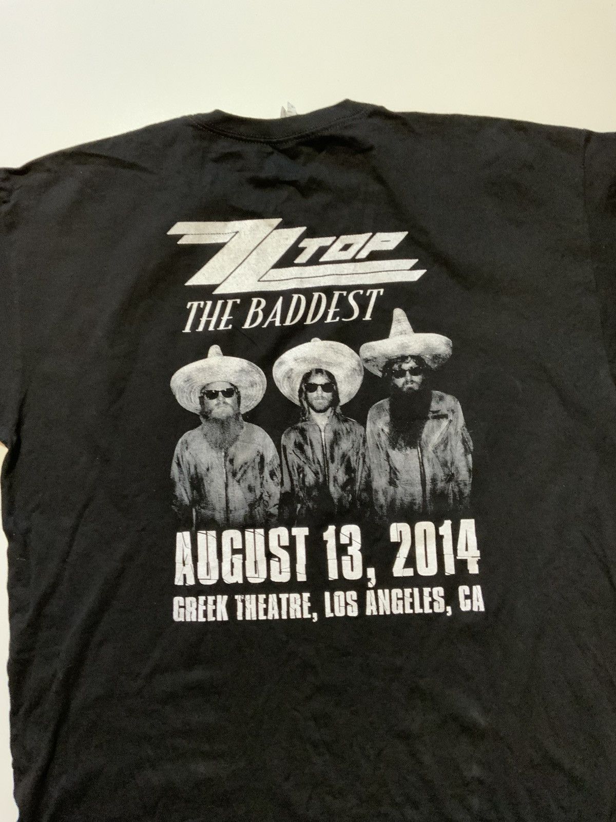 Band Tees ZZ Top La Futura Tour Greek Theatre The Baddest Band TShirt Size US XL / EU 56 / 4 - 4 Thumbnail