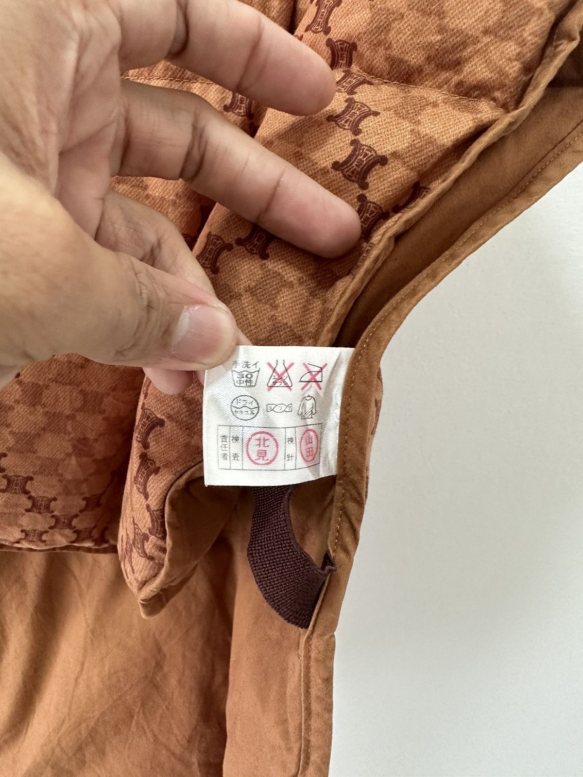 Celine Celine Full Print Monogram Logo Poncho Padded Design Size US M / EU 48-50 / 2 - 6 Thumbnail