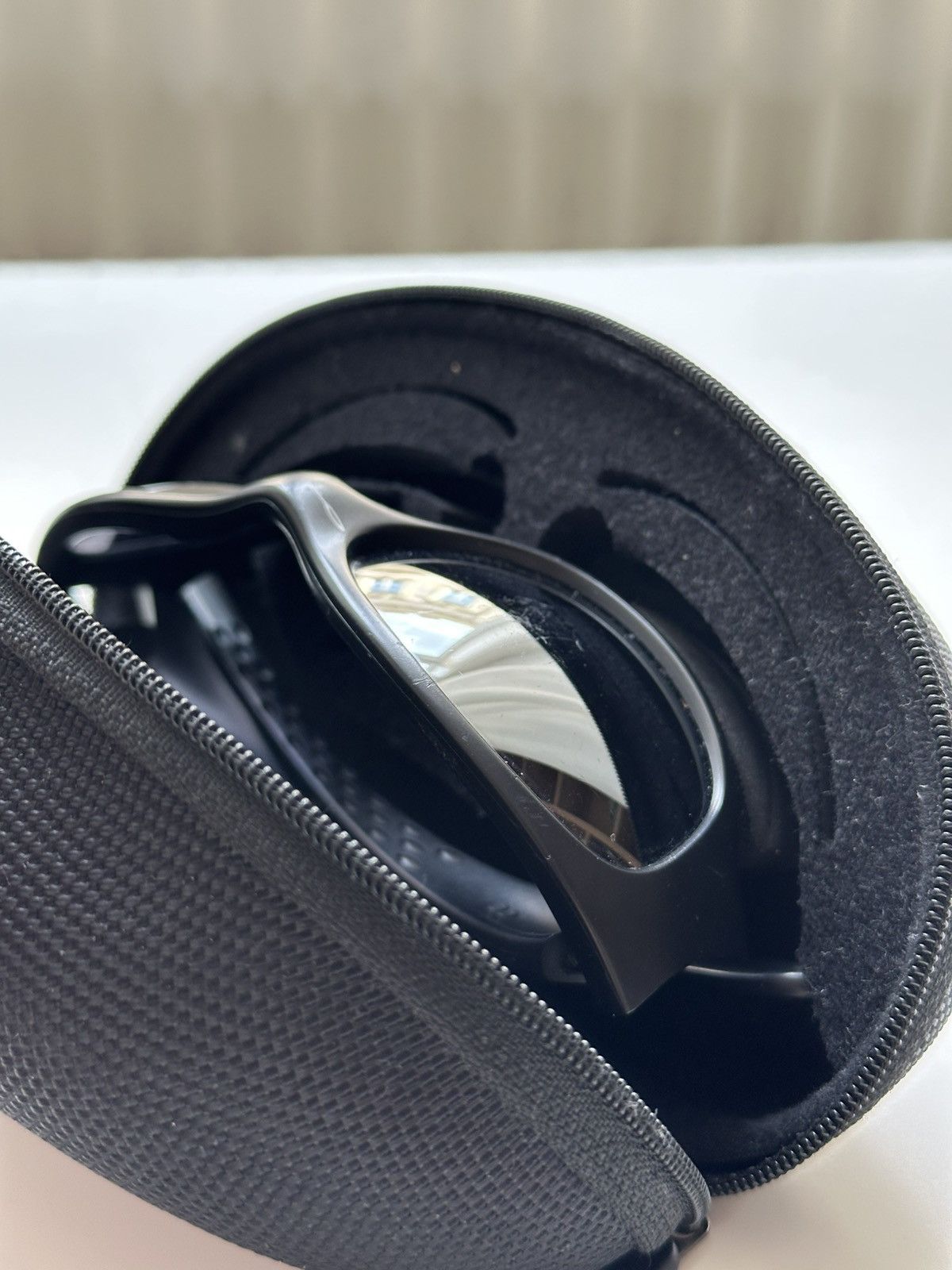 Oakley Oakley Fives Black Wrap Mirrored 1998 Sunglasses Size ONE SIZE - 4 Thumbnail