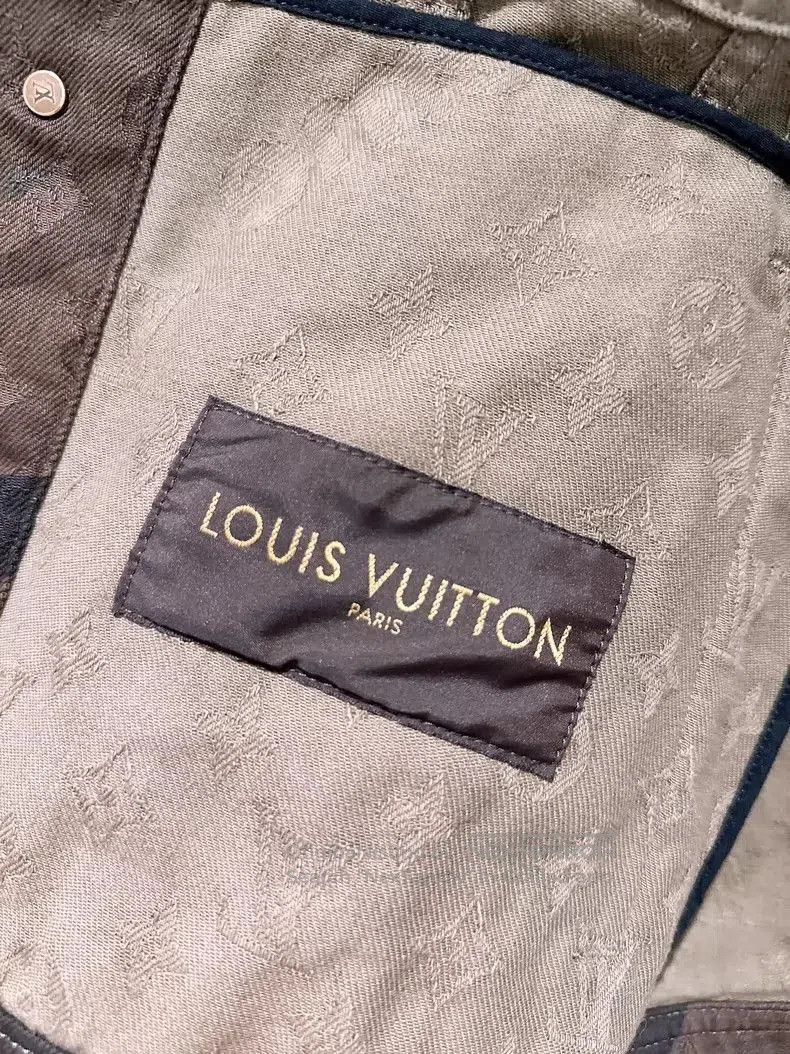Louis Vuitton Louis Vuitton x Supreme Camo Denim Jacket. Size US XXL / EU 58 / 5 - 8 Thumbnail