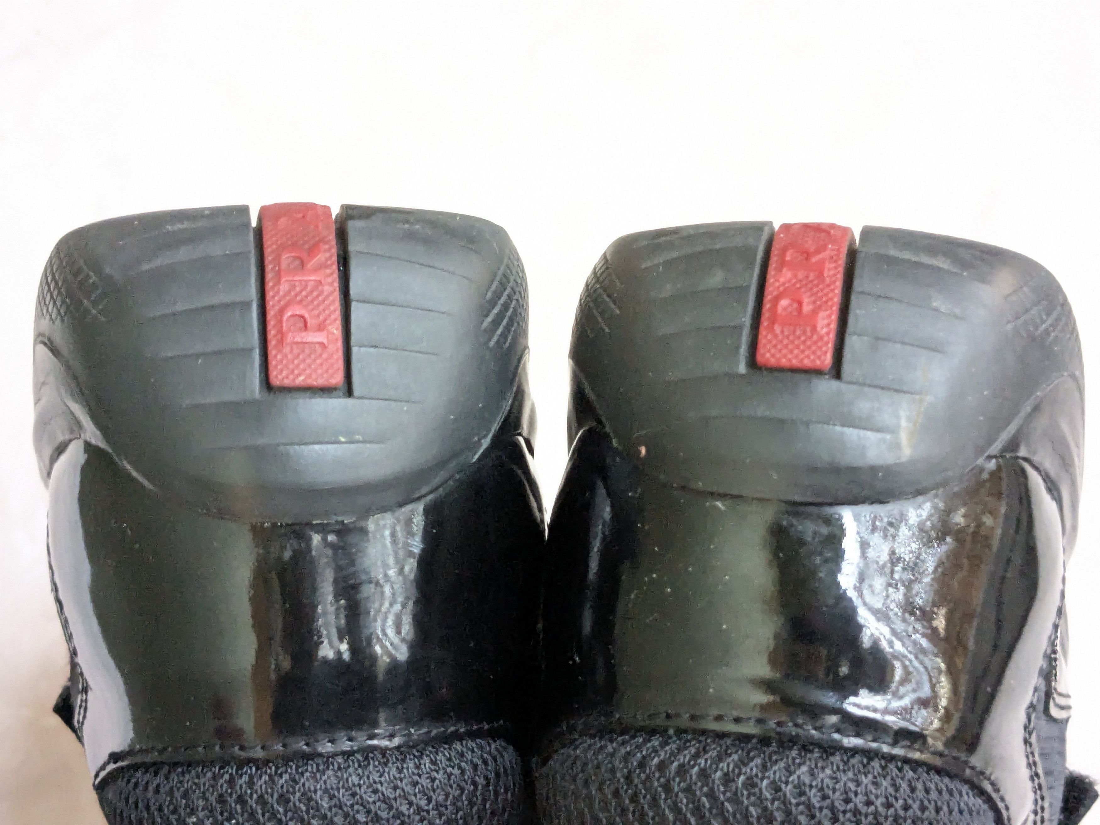 Prada Prada America's Cup Black Red 7.5 Leather Low Tops Size US 7.5 / EU 40-41 - 12 Thumbnail