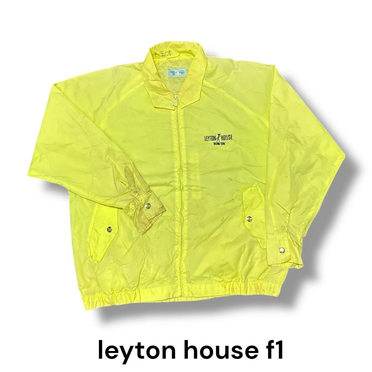 Vintage VINTAGE LEYTON HOUSE F1 RACING TEAM JACKET Size US L / EU 52-54 / 3 - 1 Thumbnail