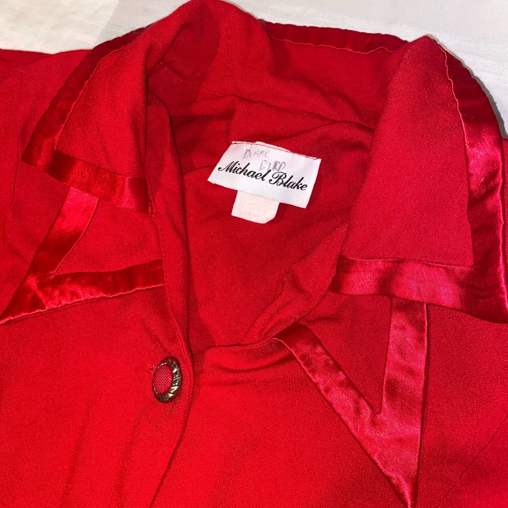 Vintage VINTAGE Michael Blake Blouse Shirt Size M / US 6-8 / IT 42-44 - 2 Thumbnail