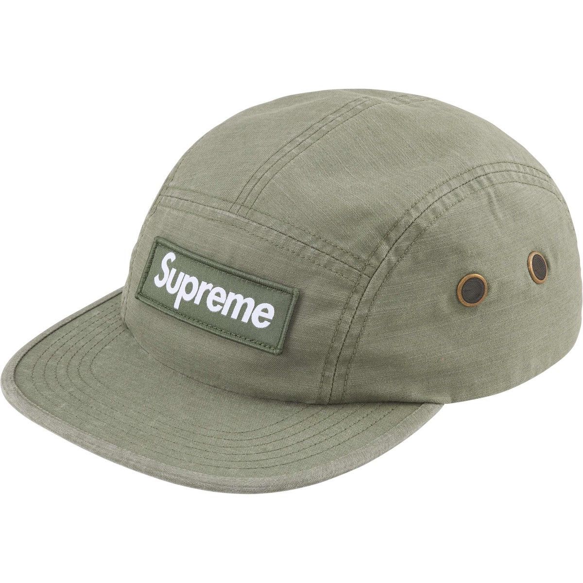 Supreme Supreme Military Camp Cap (Olive) | Grailed