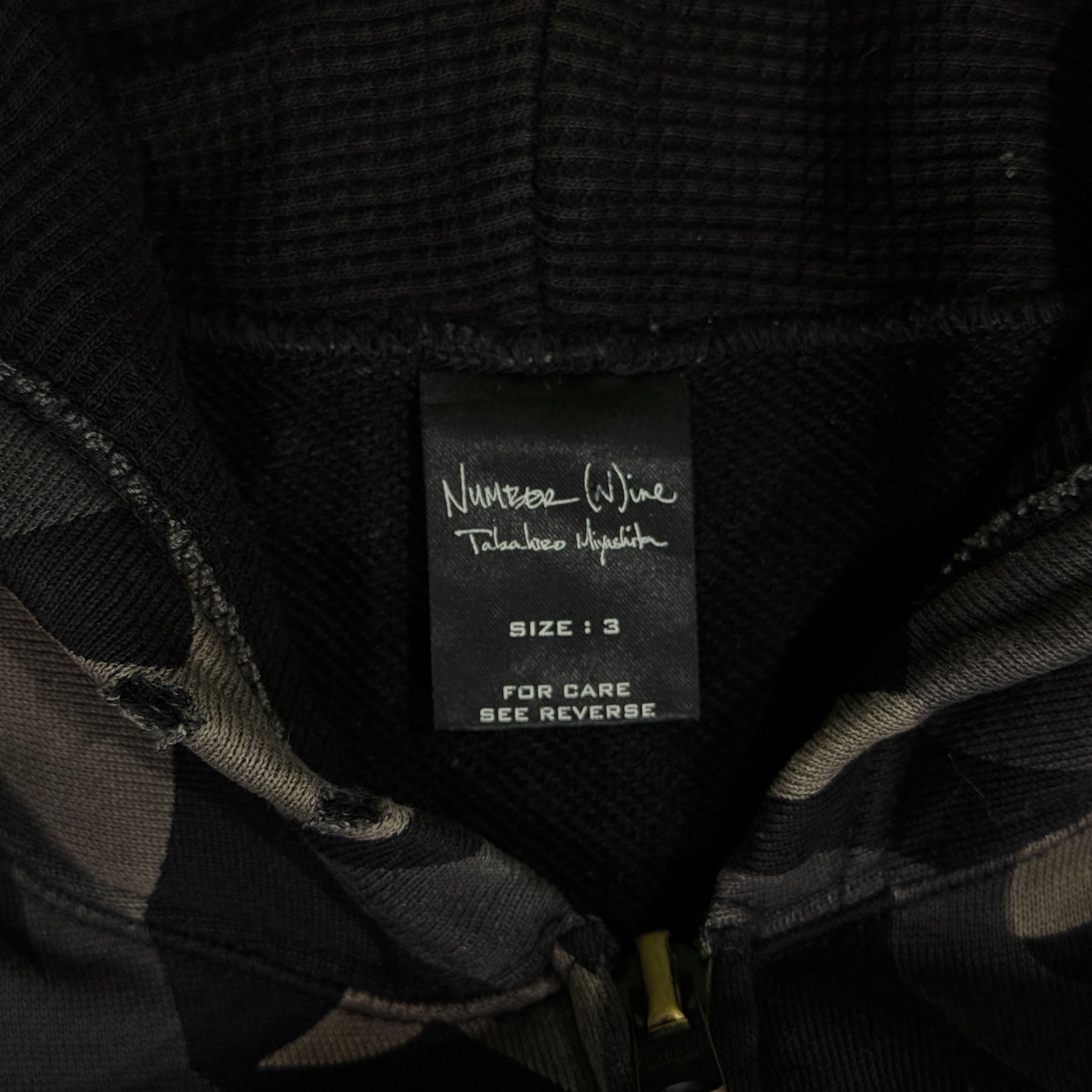 Number (N)ine × Takahiromiyashita The Soloist. Number (N)ine Tribal Heart Camo Zip up Size US L / EU 52-54 / 3 - 4 Thumbnail