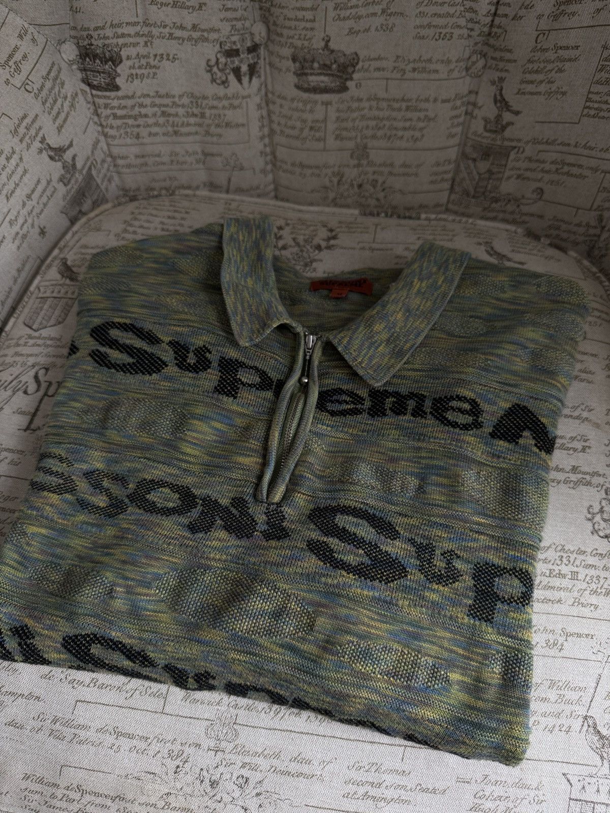 Missoni × Supreme Supreme x Missoni quarter zip up Polo | Grailed