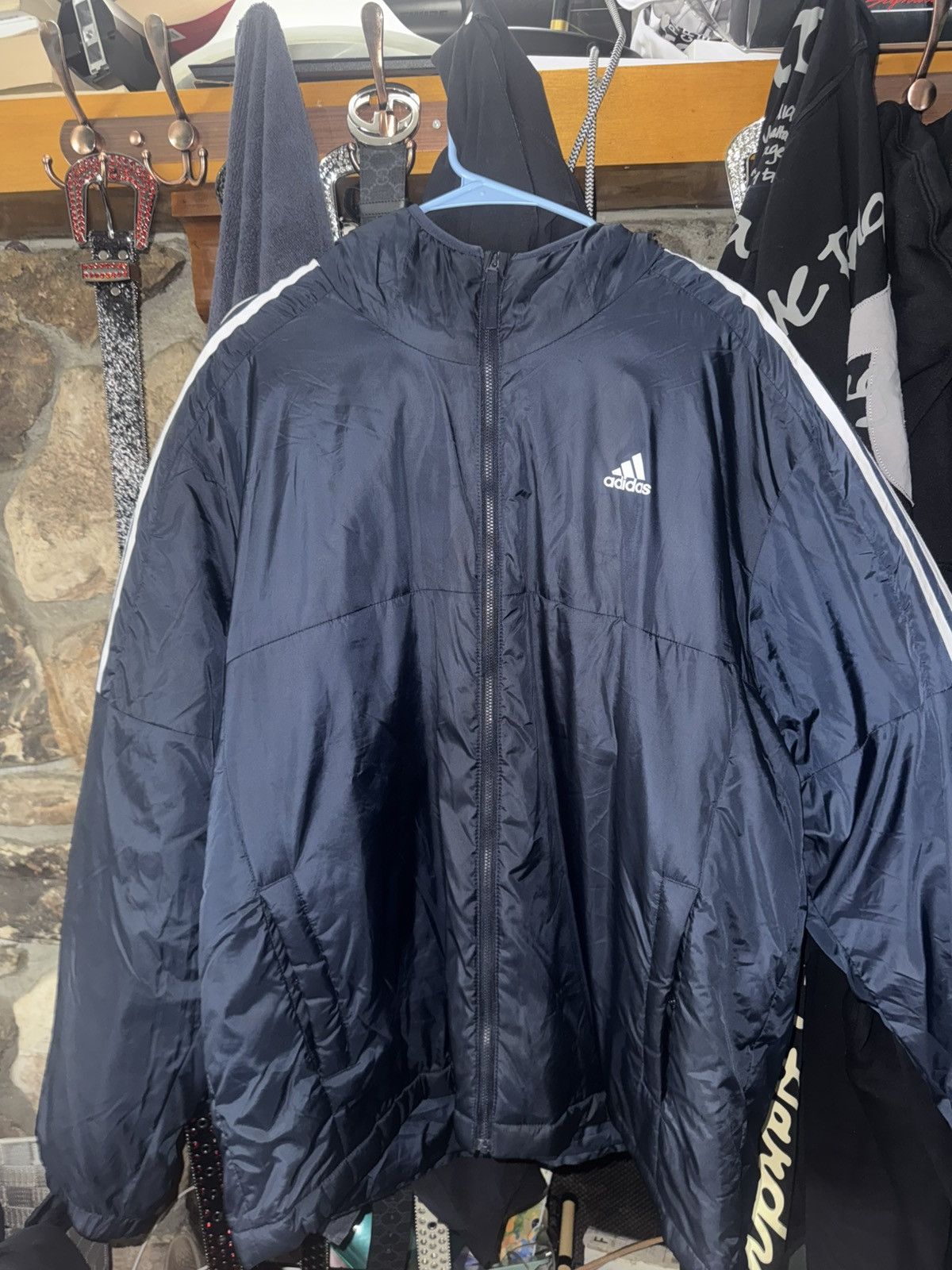 Adidas Adidas Puffer Jacket Size US XXL / EU 58 / 5 - 1 Thumbnail