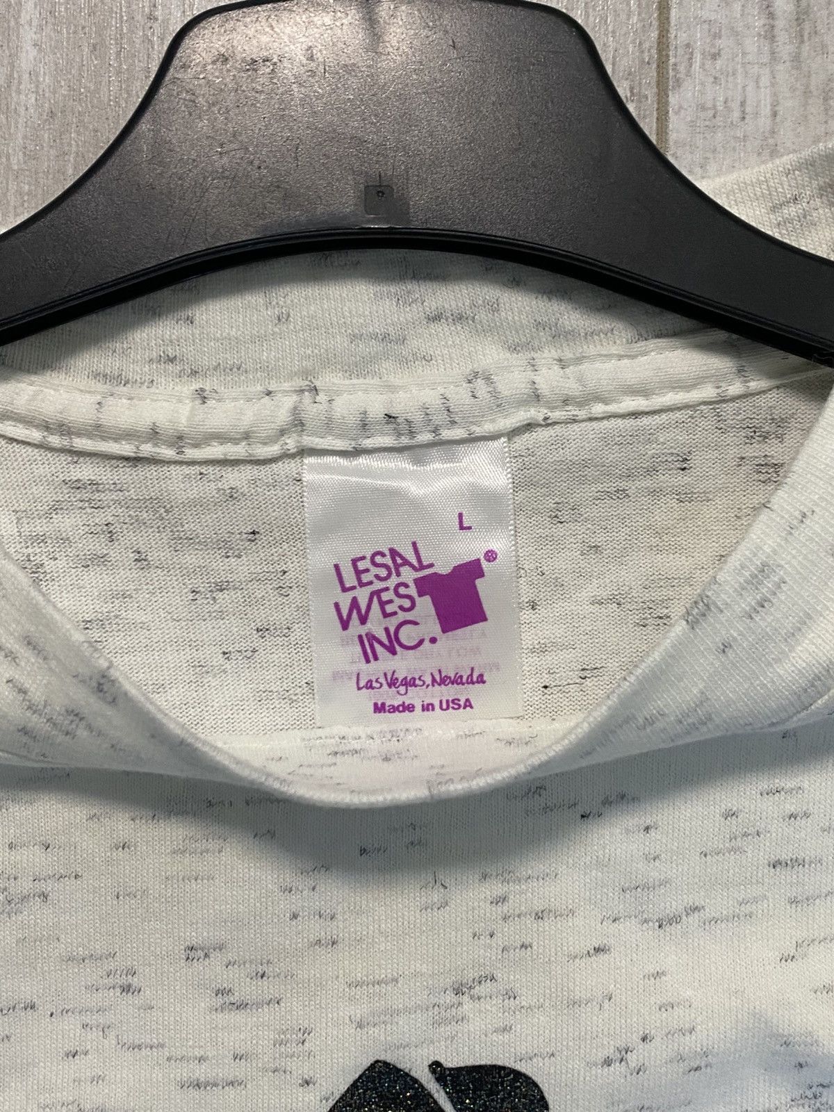 Vintage 🔥VINTAGE 90S MADE IN USA LAS VEGAS SINGLE STITCH T-SHIRT Size US L / EU 52-54 / 3 - 5 Thumbnail