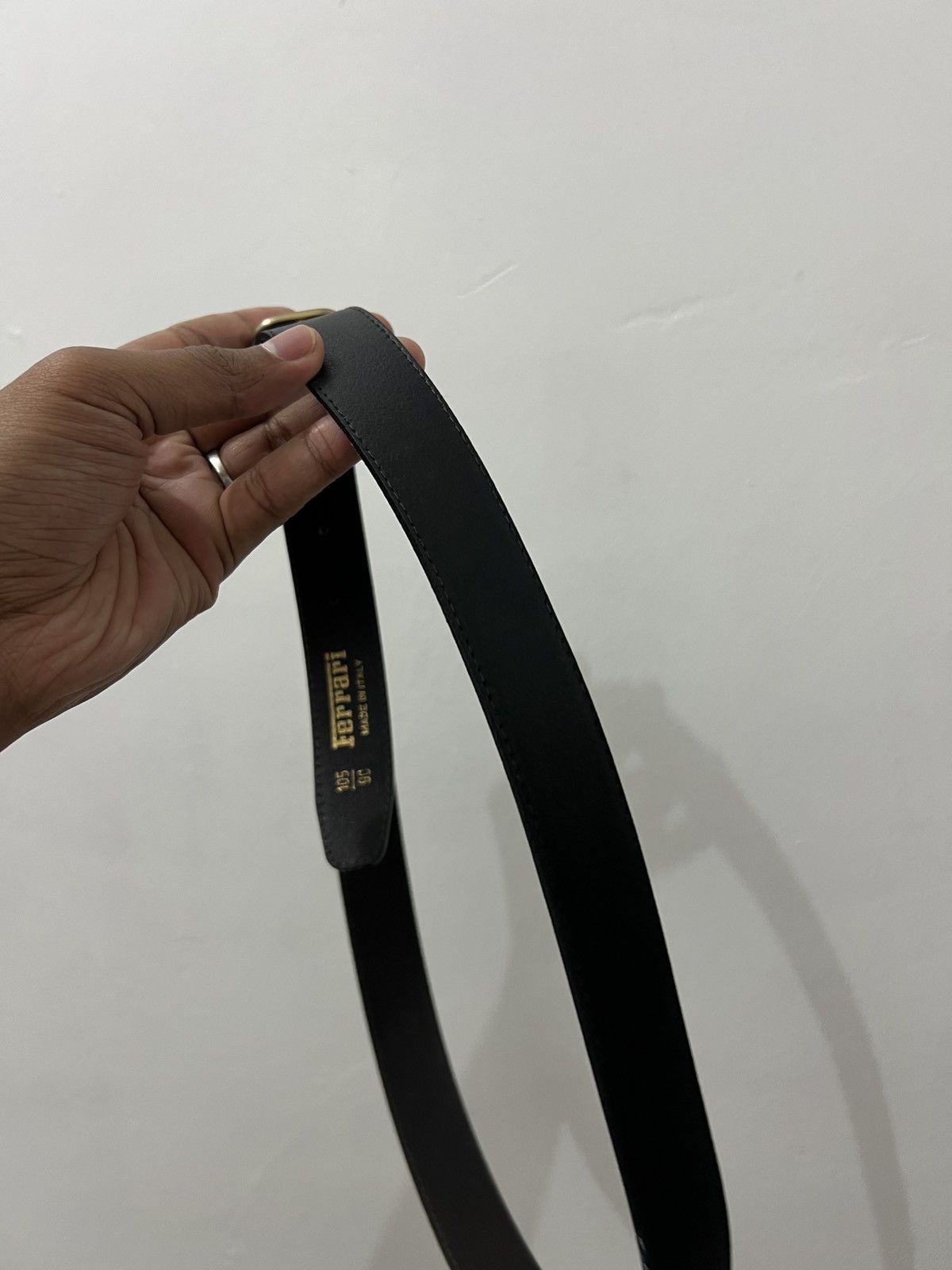 Ferrari Vintage Ferrari Leather Belt Size ONE SIZE - 11 Thumbnail
