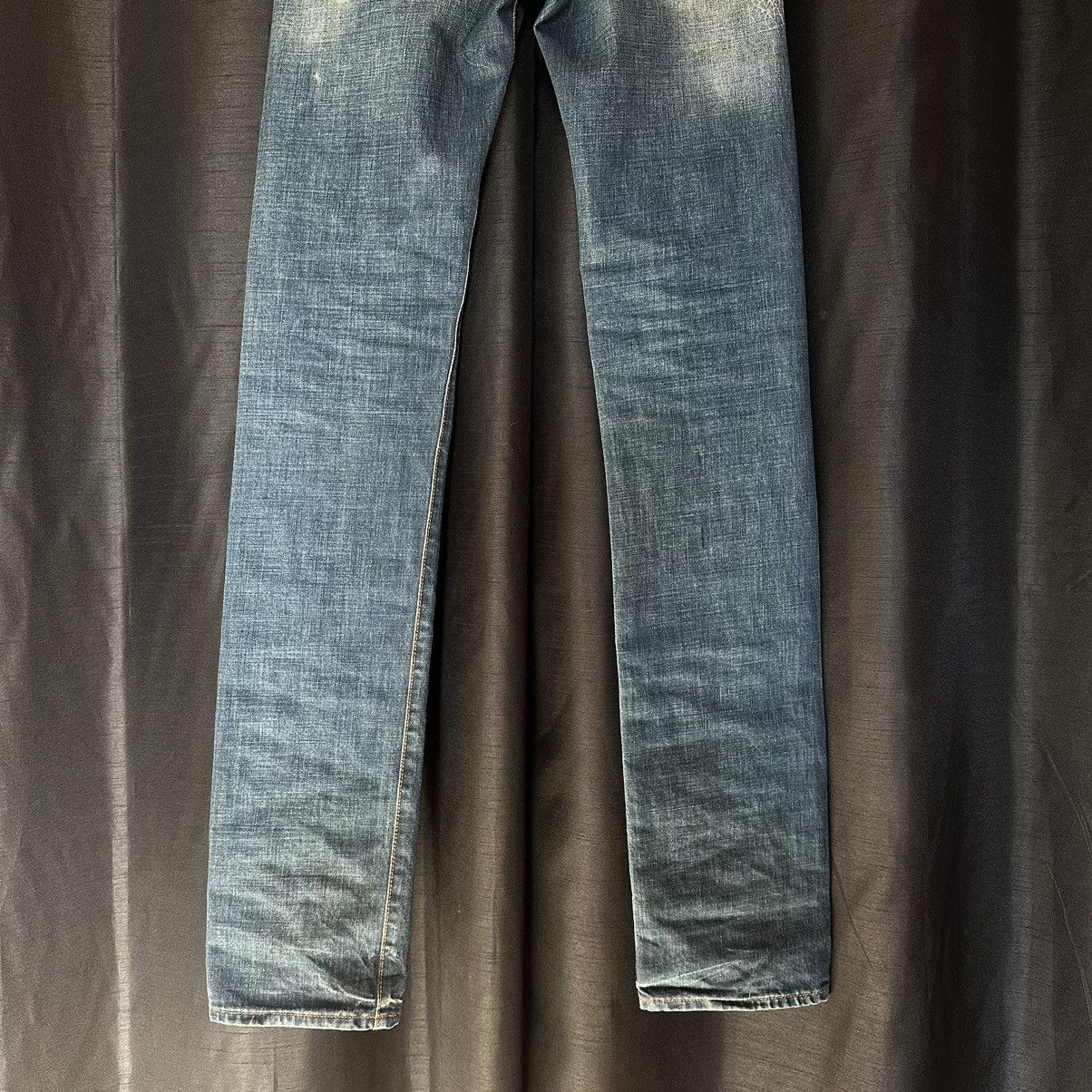 Dior × Hedi Slimane SOLD!!! Dior Homme SS07 Spider Web Denim Size US 29 - 6 Thumbnail