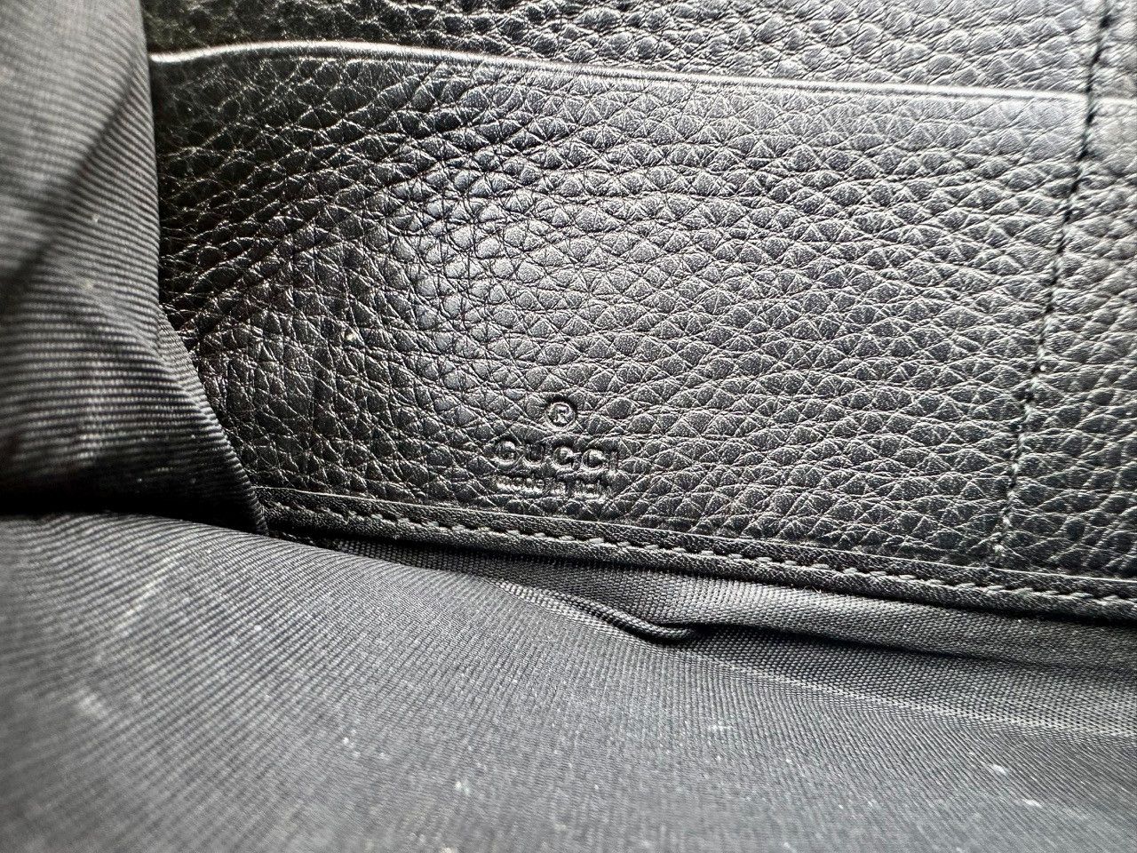 Gucci Authentic Gucci Soho Studded Leather Zippy Wallet Size ONE SIZE - 9 Thumbnail