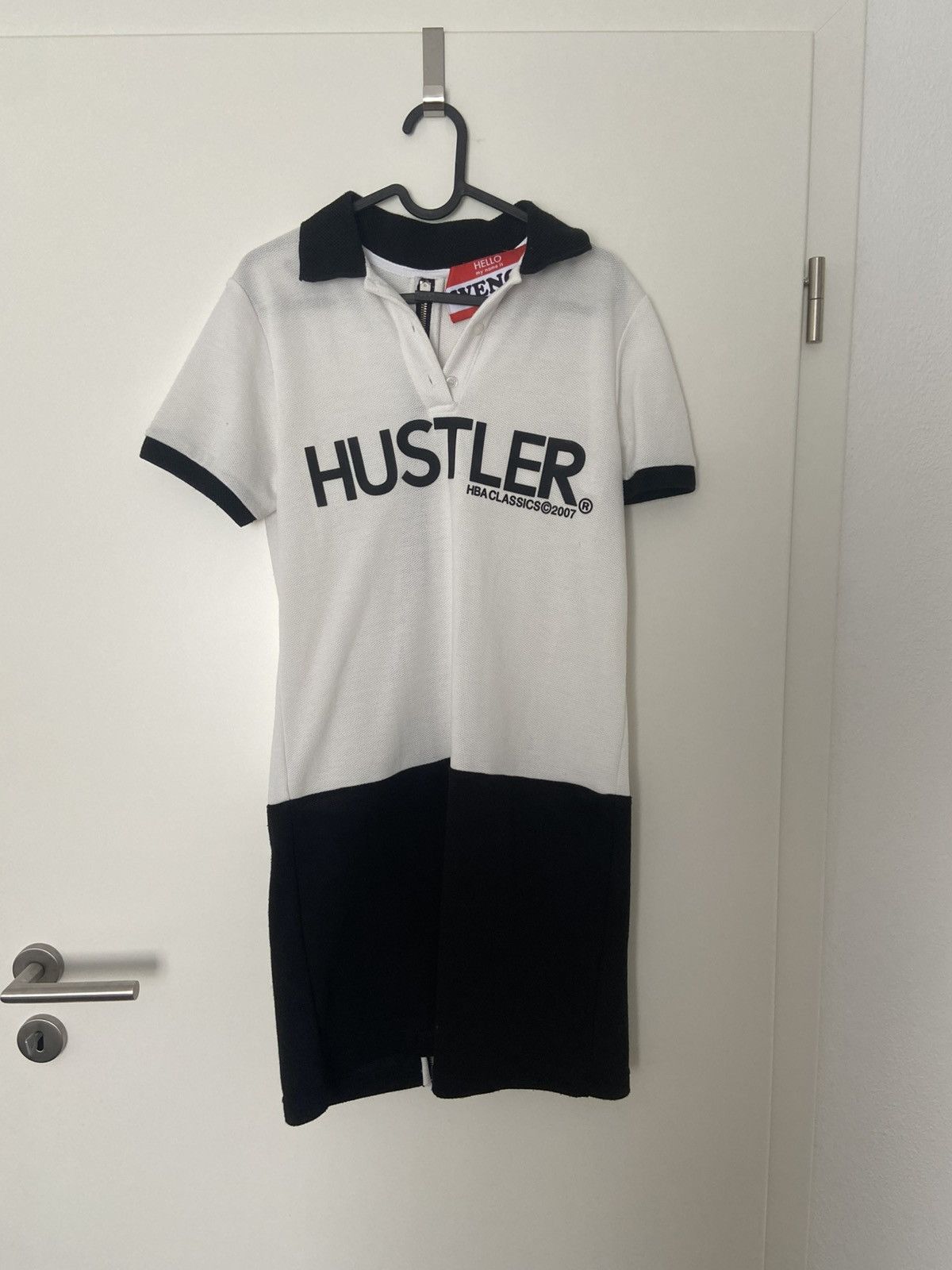 Hood By Air Huster Dress Back Zip Black White Hood by Air HBA Size S / US 4 / IT 40 - 1 Thumbnail