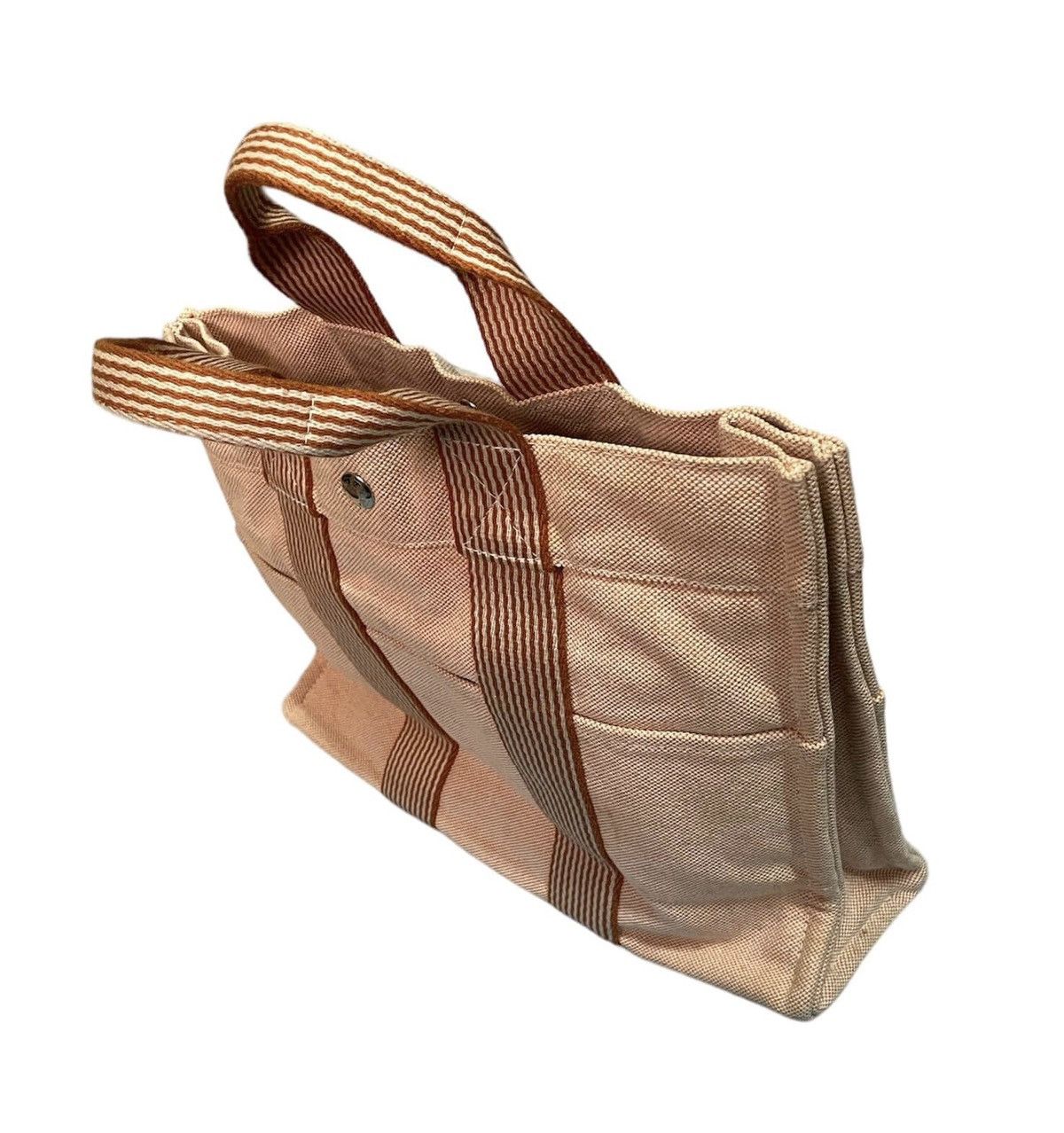 Hermes 🔥🔥🔥 VINTAGE HERMES TOTE BAG MADE IN FRANCE Size 28 - 3 Thumbnail