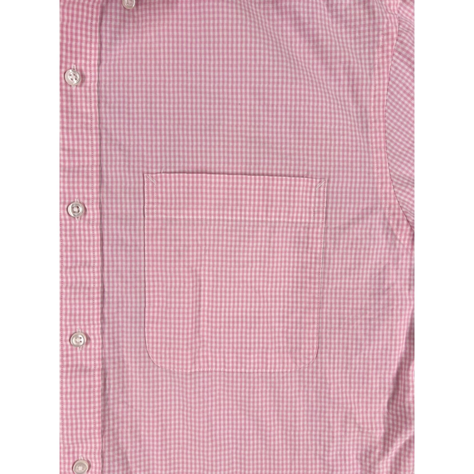 Tommy Hilfiger Tommy Hilfiger Button-Up Shirt Men 15.5 Pink Plaid Long Sleeve Regular Fit Size US M / EU 48-50 / 2 - 6 Thumbnail