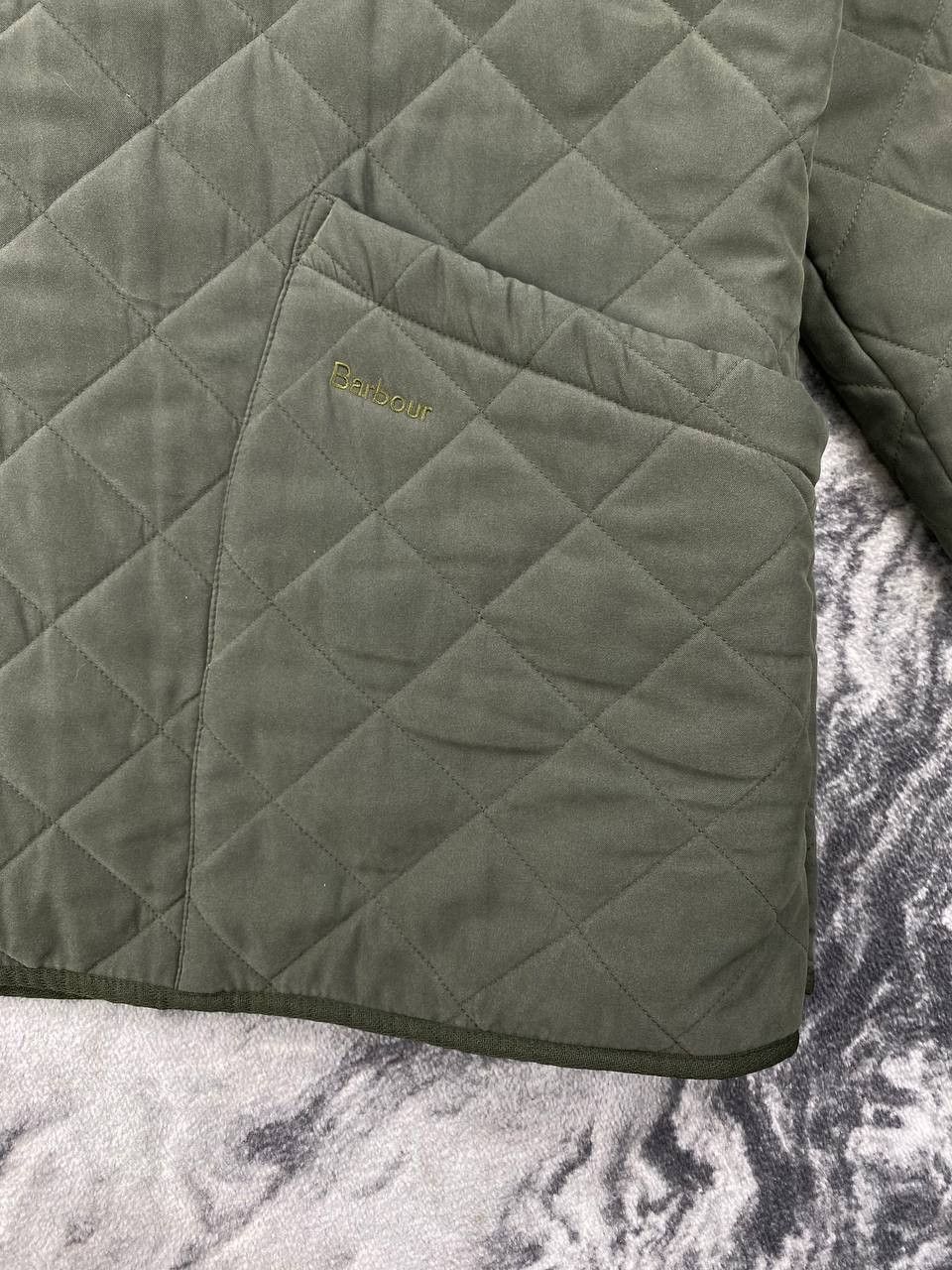 Barbour Barbour Microfibre Polarquilt Long Jacket Men Size XL Green Size US XL / EU 56 / 4 - 4 Thumbnail