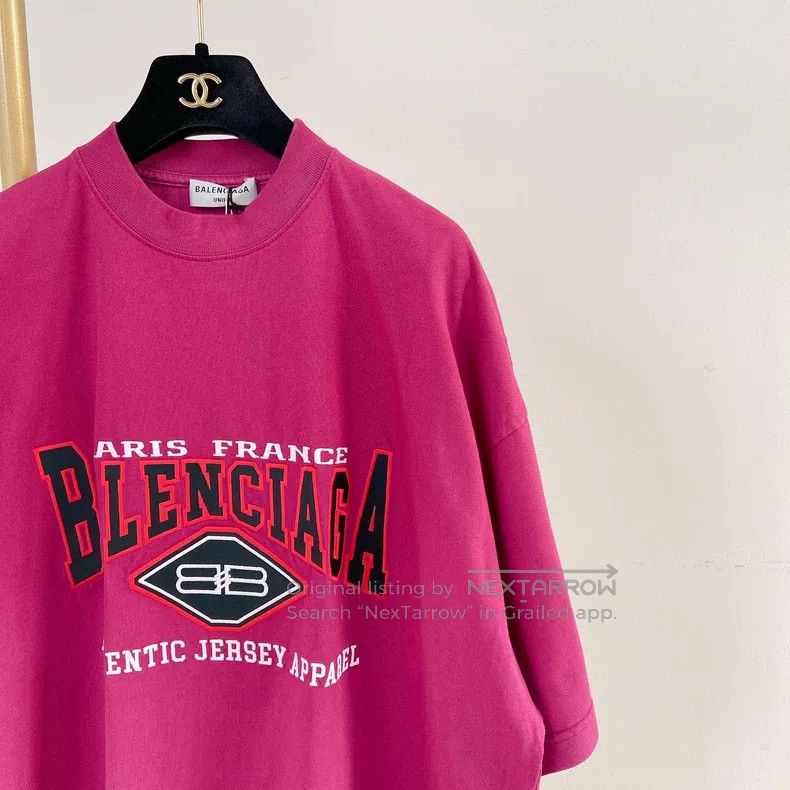 Balenciaga Balenciaga Letter Red T-Shirt Size US M / EU 48-50 / 2 - 4 Thumbnail
