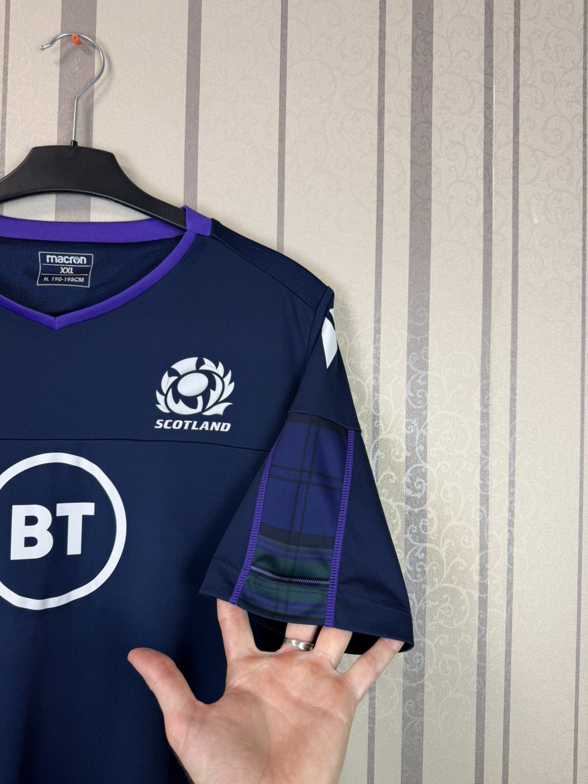 Macron Macron Scotland rugby national team jersey Size US XXL / EU 58 / 5 - 7 Thumbnail