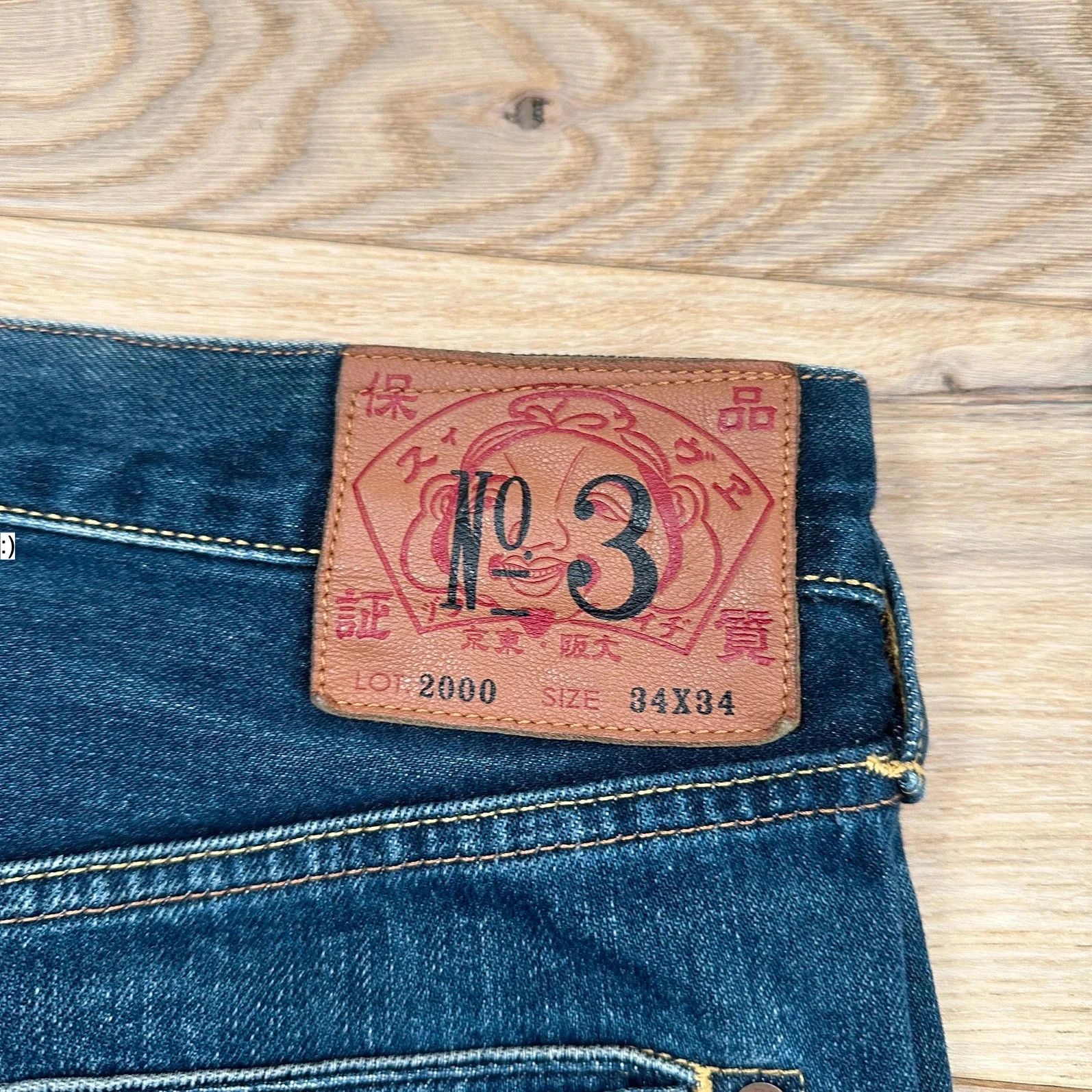 Evisu Jeans Evisu Daicock Lot 2000 White Size US 34 / EU 50 - 4 Thumbnail