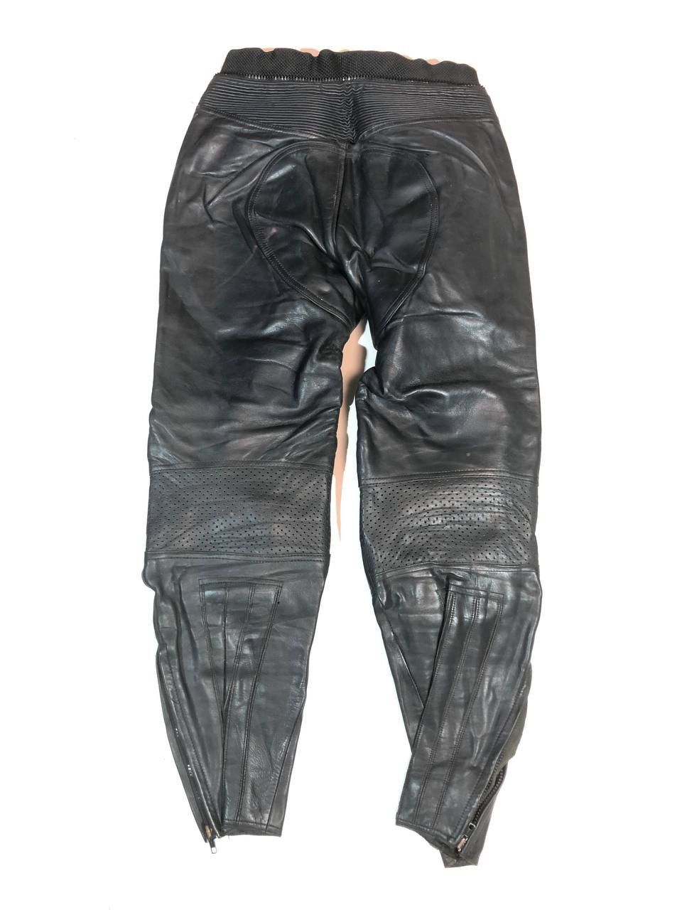 Leather × Vintage Germot Vintage Rare Moto Racing Leather Pants Size US 31 - 5 Thumbnail