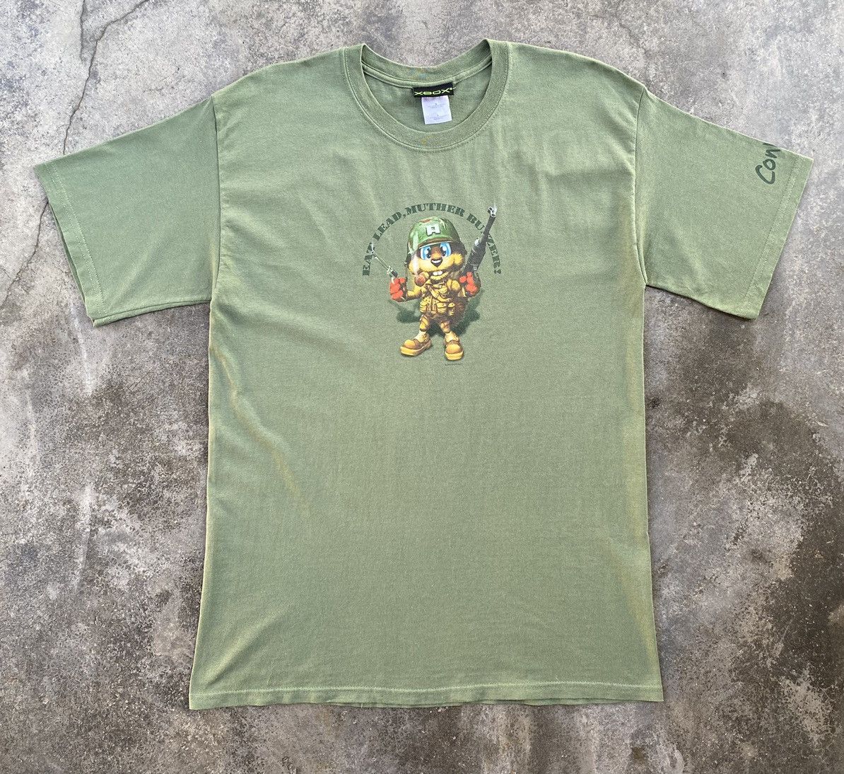 Vintage Sick🔥Rare Vintage Conkers Live & Reloaded Xbox Games Tees Size US L / EU 52-54 / 3 - 1 Thumbnail
