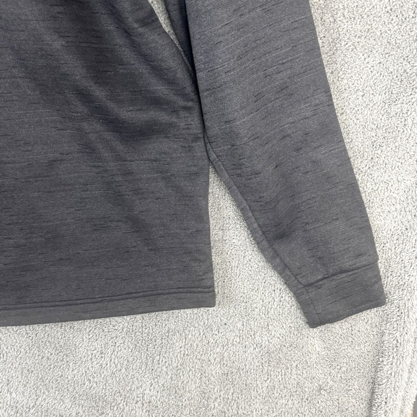 Under Armour Under Armour ColdGear Pullover Mens M Gray 1/4 Zip Fleece Mock Neck Thermal Running & Training Pullover Mens Size US M / EU 48-50 / 2 - 3 Thumbnail