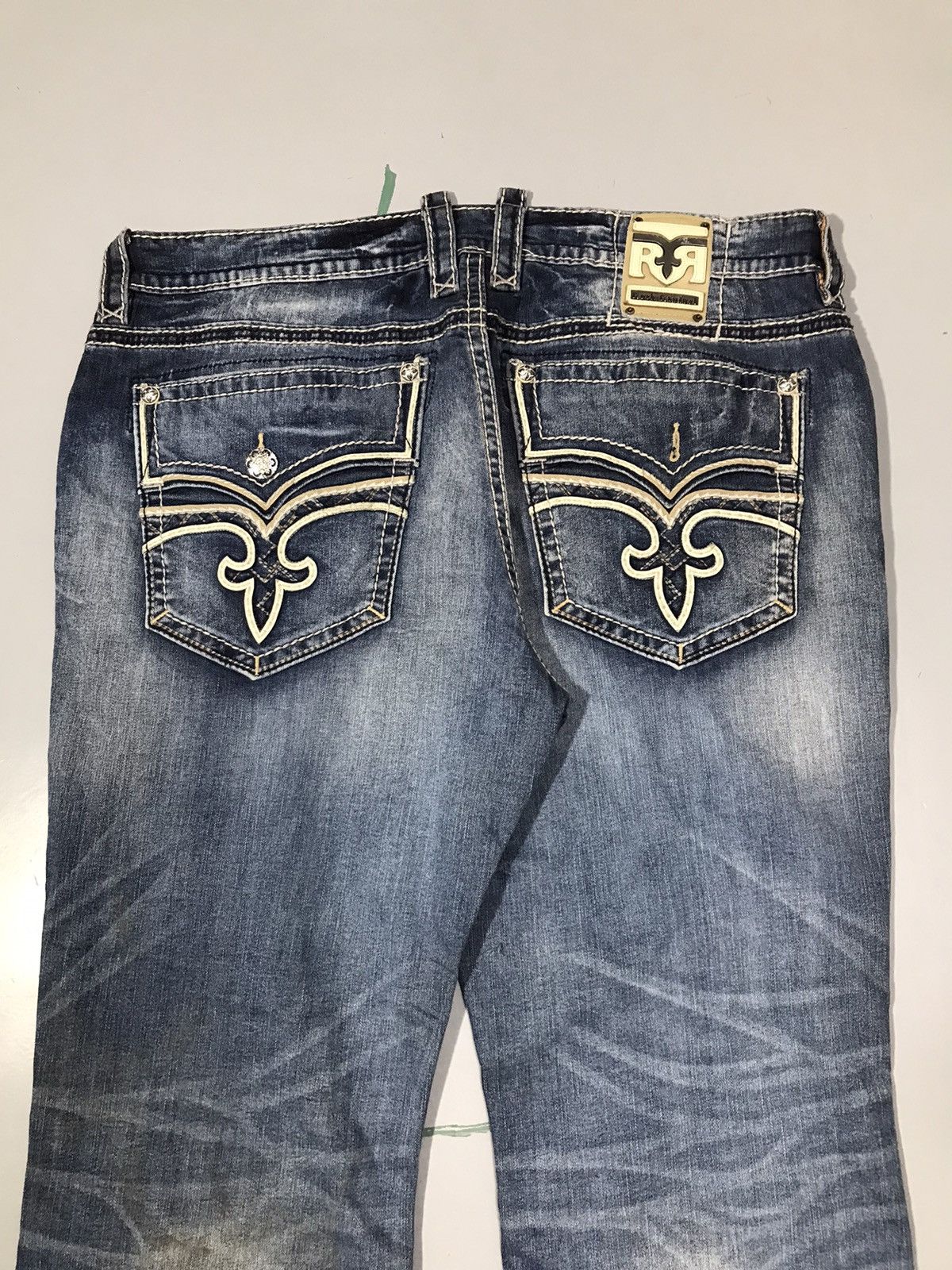 Rock Revival Vintage rock revival embroidered denim Size US 44 / EU 60 - 10 Thumbnail