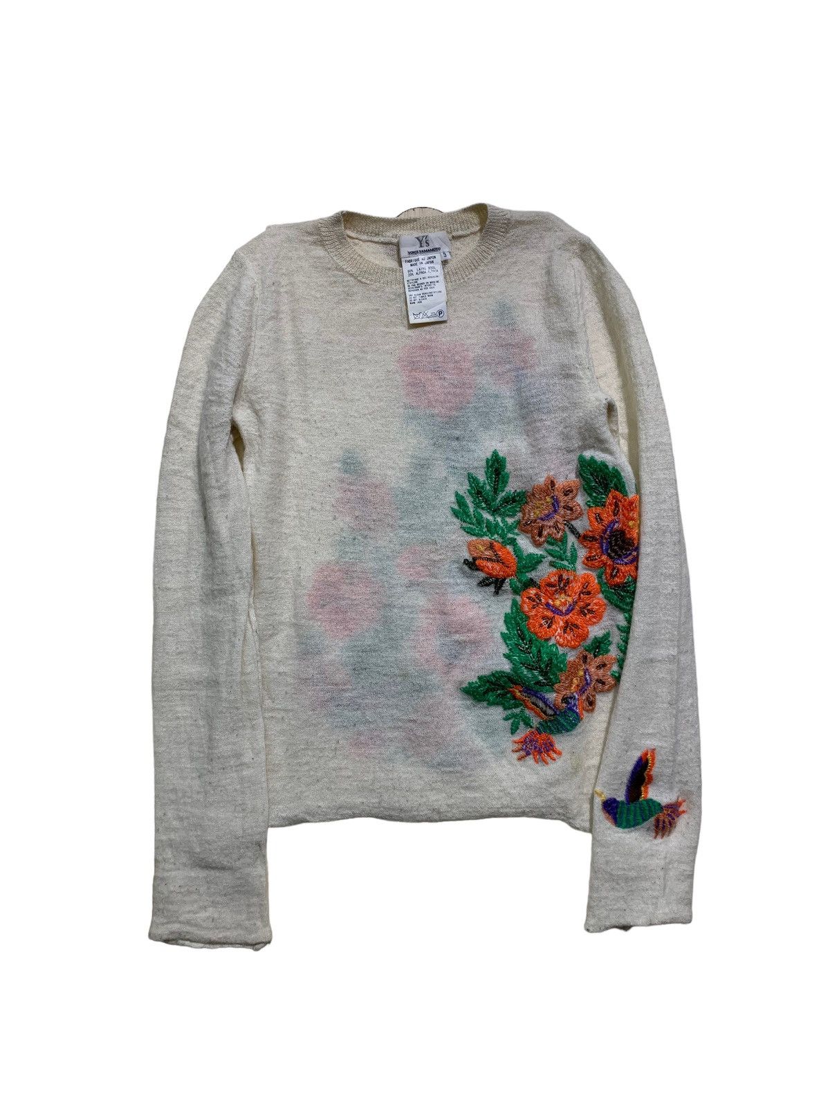 Y's × Yohji Yamamoto 🔥RARE Y’s YOHJI YAMAMOTO WOOL KNITTED JUMPER Size M / US 6-8 / IT 42-44 - 2 Thumbnail