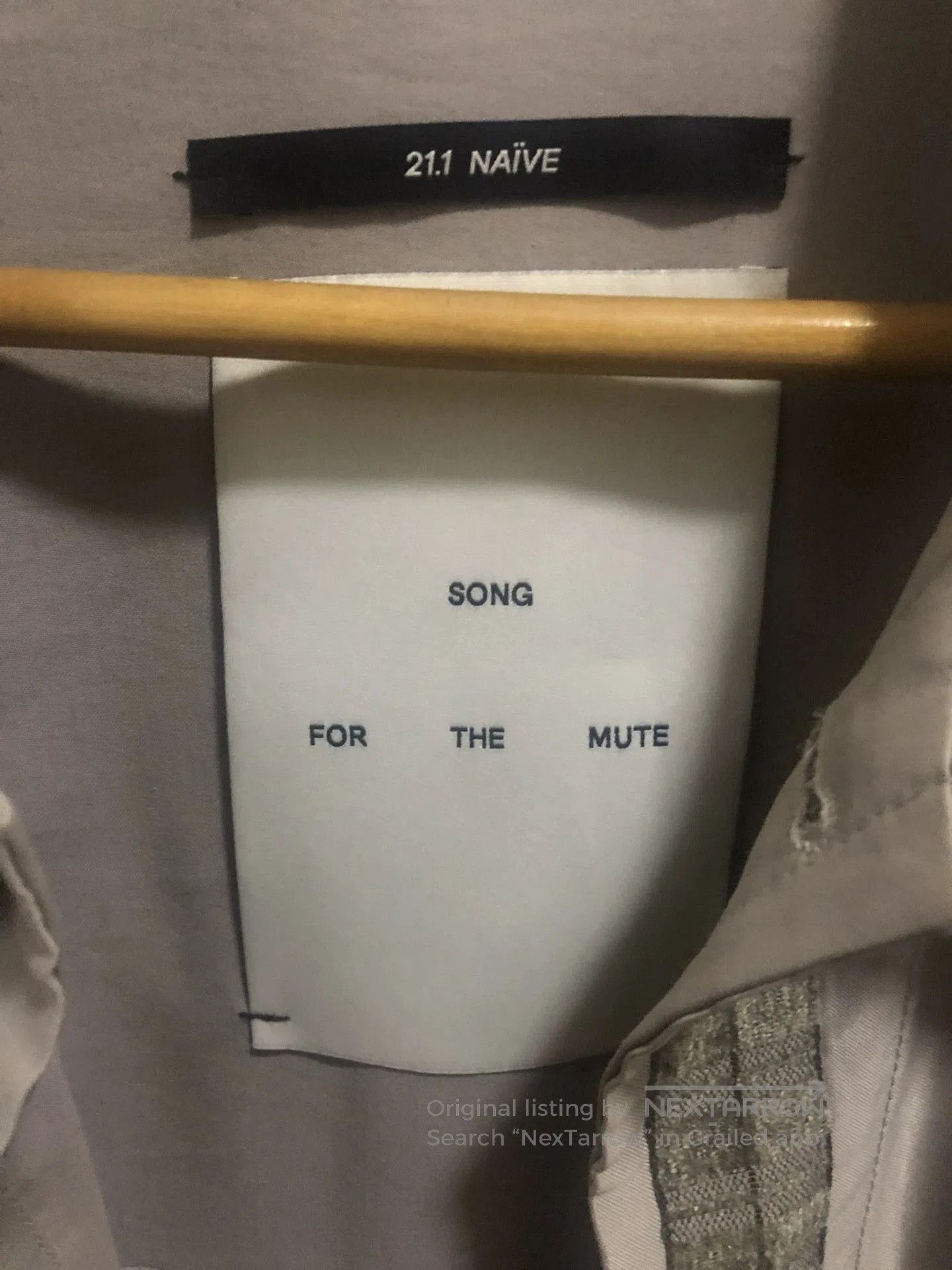 Song For The Mute Song for the Mute 21.1 NAIVE Ribbon Jacket. Size US M / EU 48-50 / 2 - 4 Thumbnail
