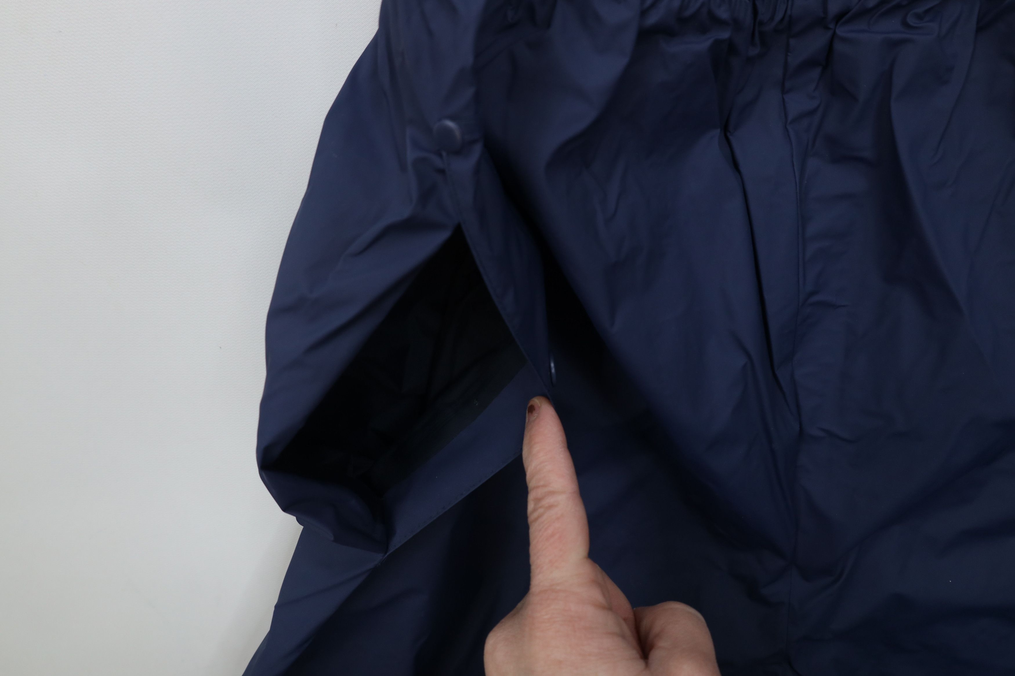 Columbia Vintage 90s Columbia Wide Leg Waterproof Rain Pants Blue USA Size US 36 / EU 52 - 7 Thumbnail
