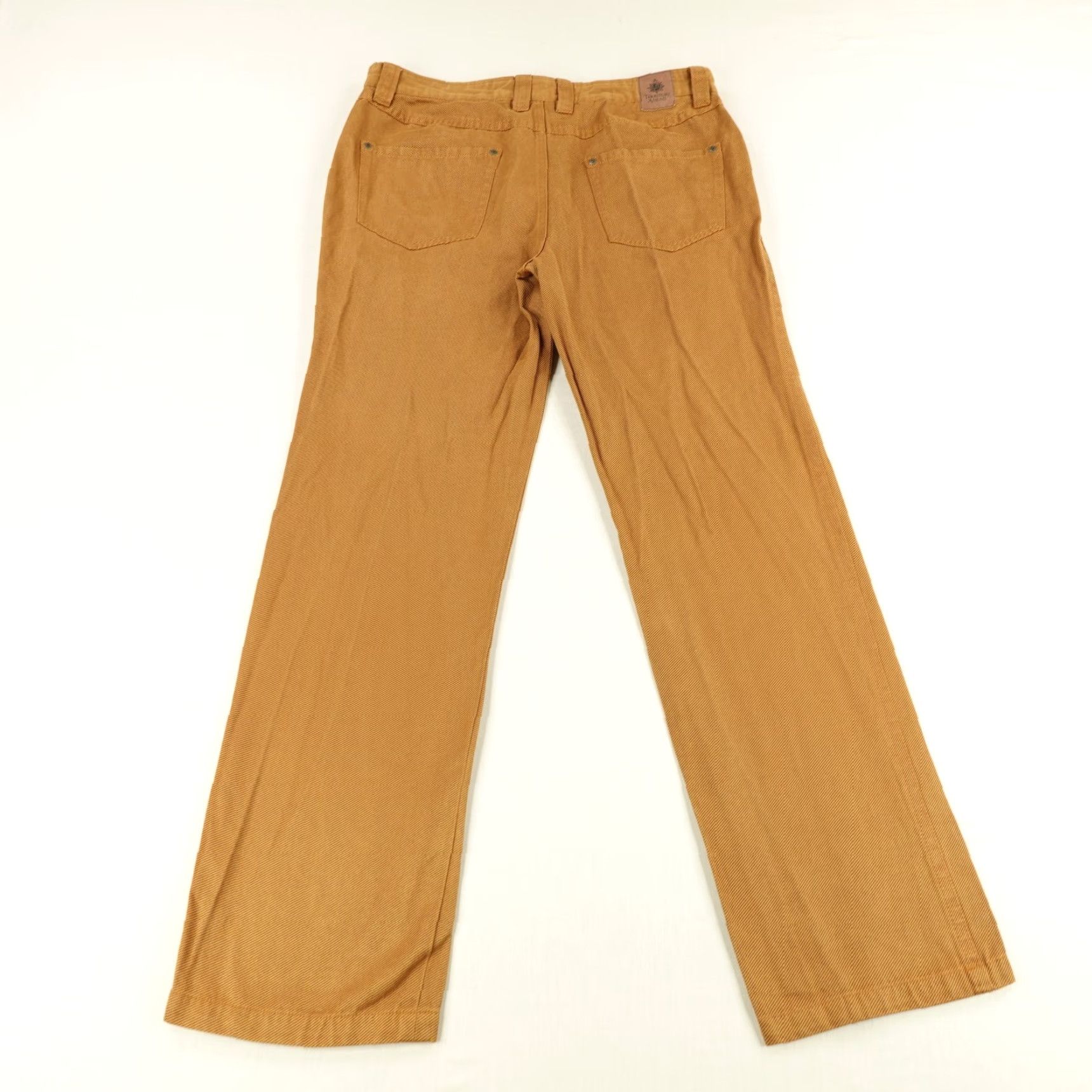 The Territory Ahead VINTAGE Territory Ahead Pants Mens 35 Brown Chino Cotton Rayon Blend Straight Outdoors Size US 35 - 4 Thumbnail