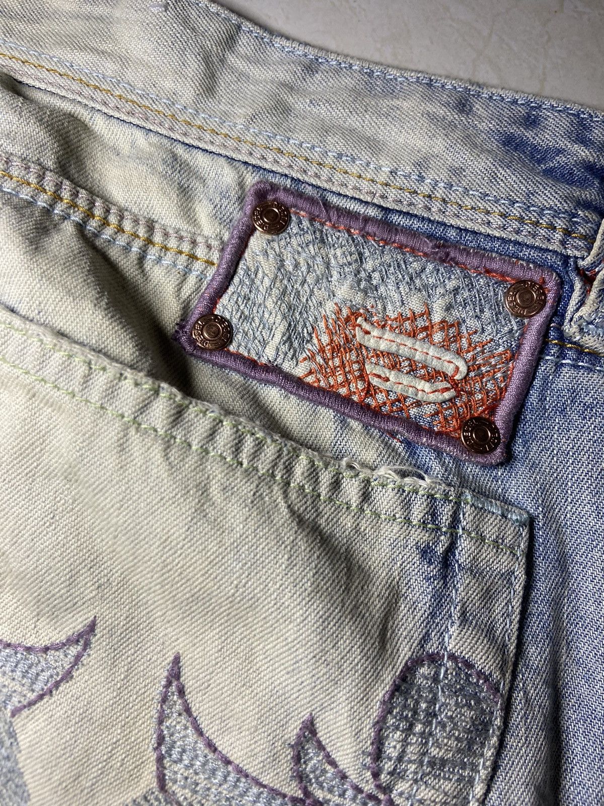 Diesel × Yasuyuki Ishii Vintage Diesel Industry stone wash jeans Size US 30 / EU 46 - 7 Thumbnail