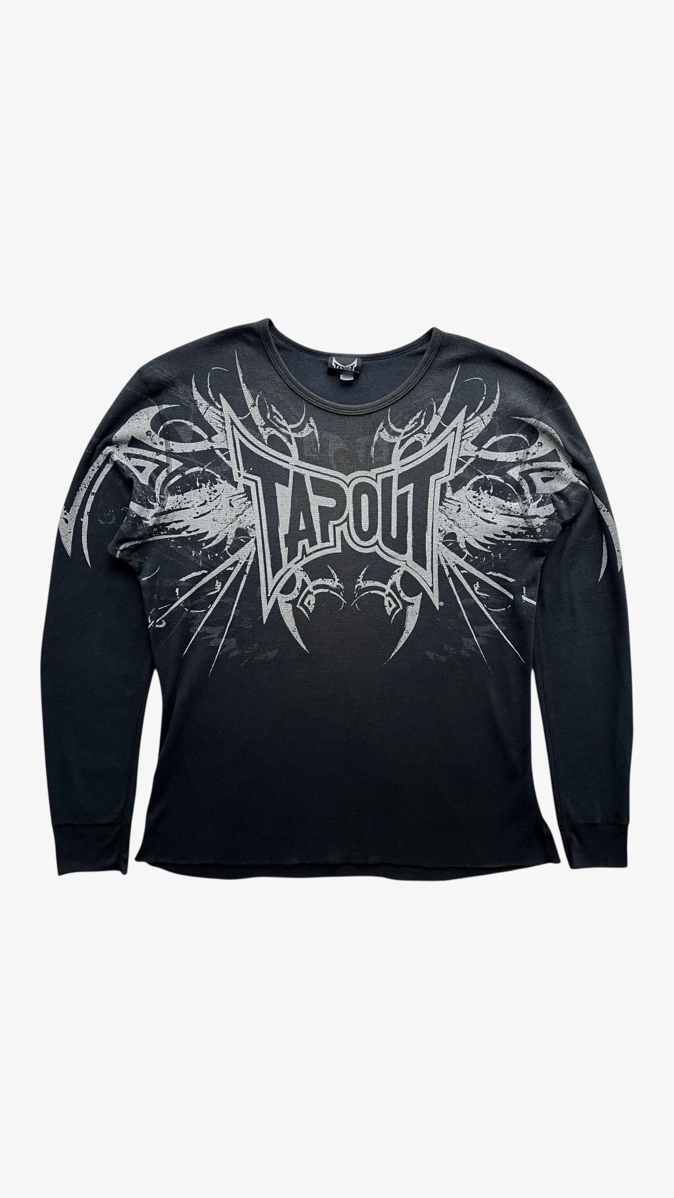 Tapout Vintage Y2K Men's Tapout Long Sleeve Graphic T-Shirt Size US L / EU 52-54 / 3 - 1 Thumbnail