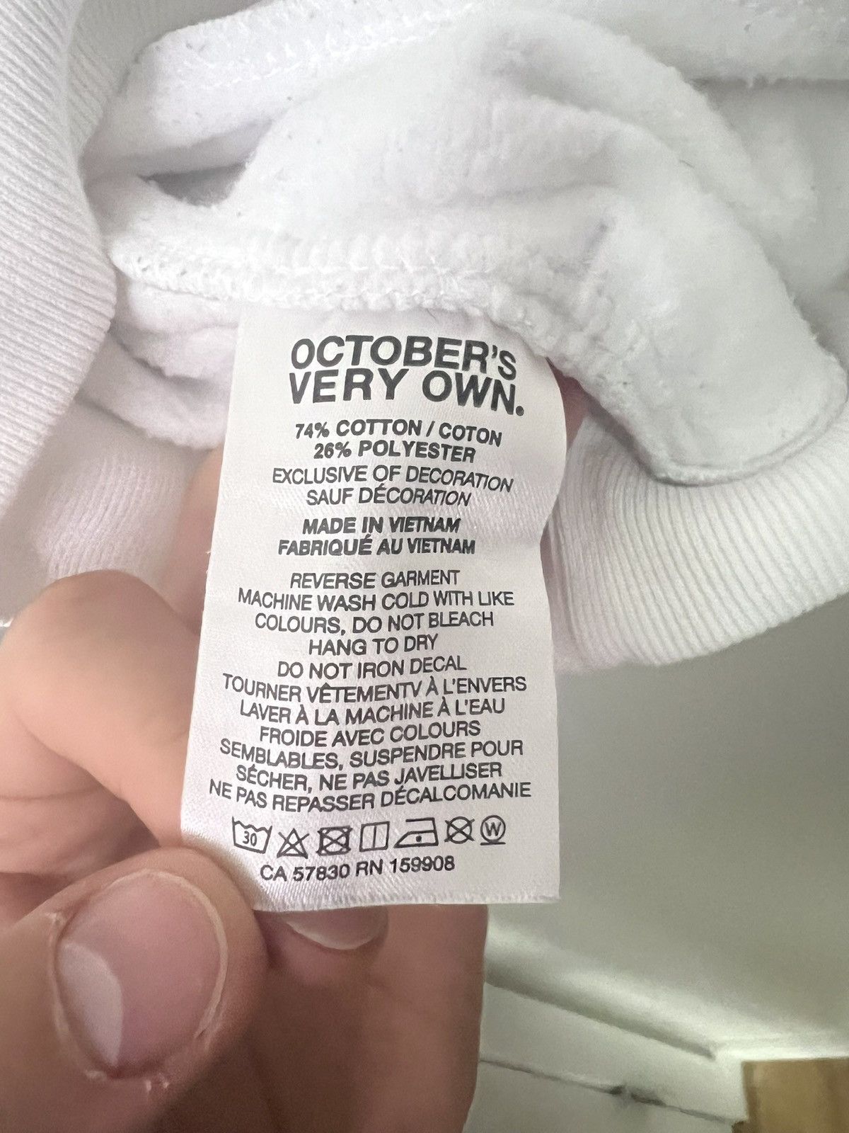 October's Very Own OVO Bling Hoodie Hoodie White Size US XS / EU 42 / 0 - 4 Thumbnail