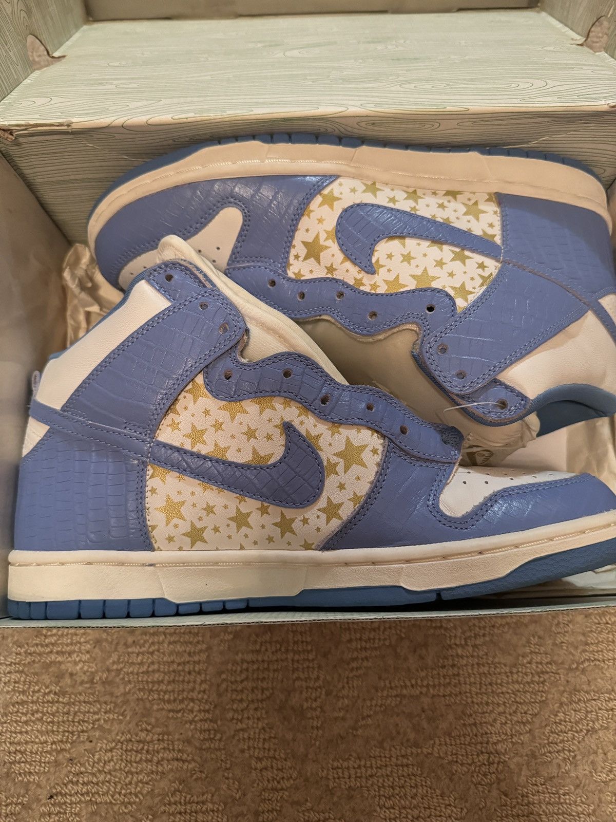 Nike Nike SB Supreme Dunk Baby Blue Size US 10 / EU 43 - 7 Thumbnail