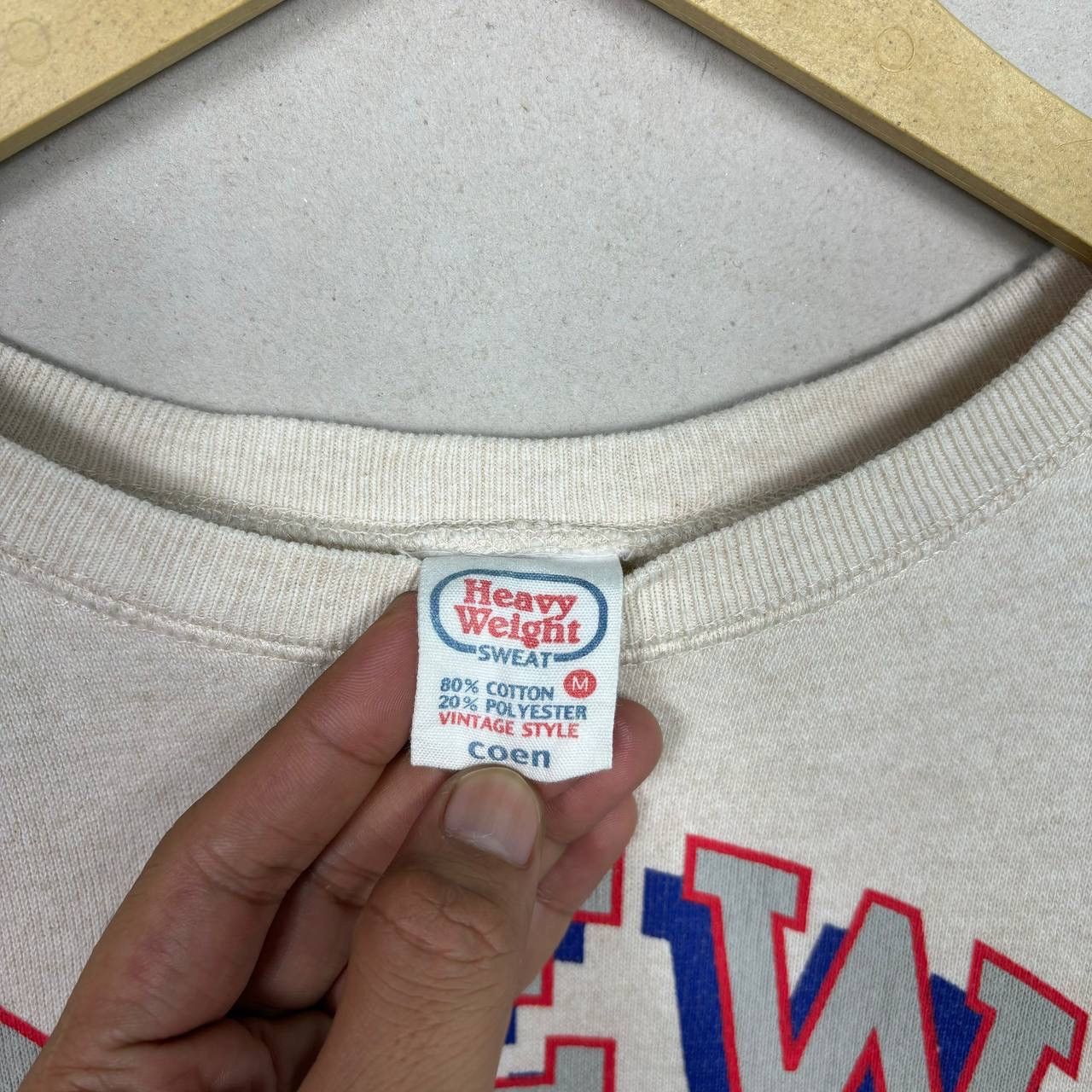 Japanese Brand COEN NEW YORK Boxy Crewneck Sweatshirt Vintage Heavyweight Size US M / EU 48-50 / 2 - 4 Thumbnail