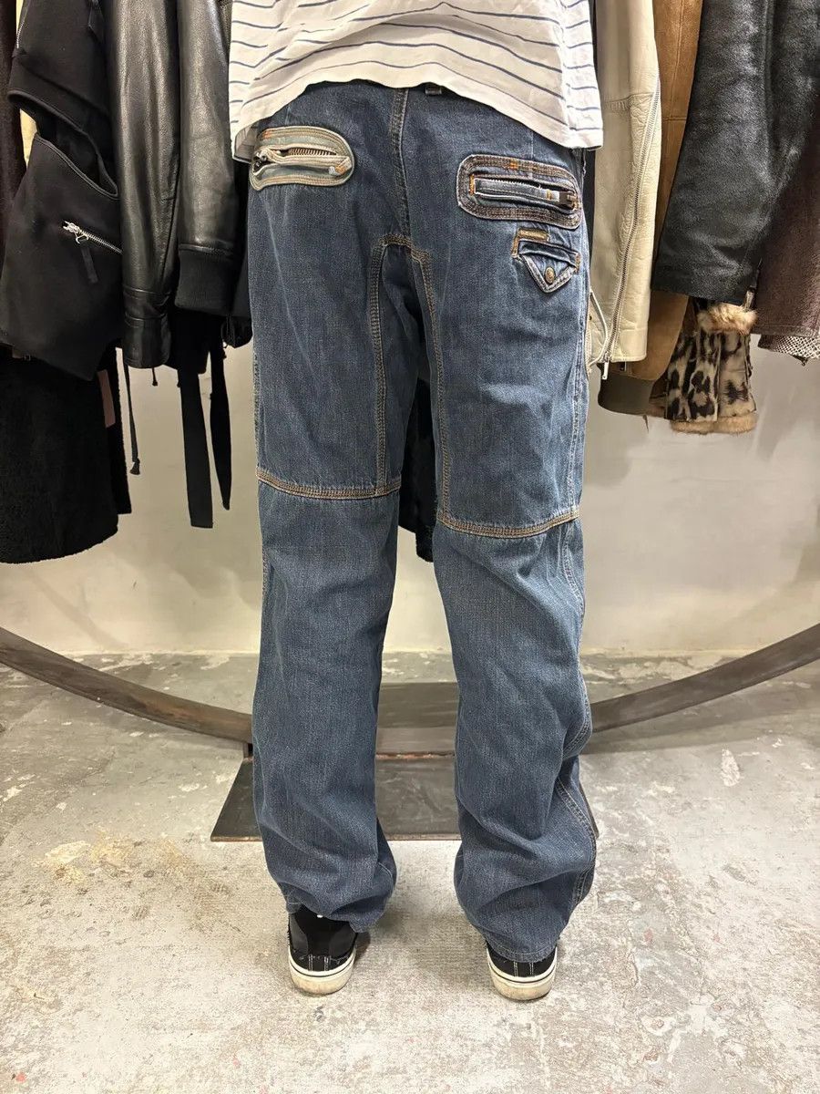 Dolce & Gabbana AW2004 Dolce & Gabbana Utility Blue Denim Jeans Size US 32 / EU 48 - 4 Thumbnail