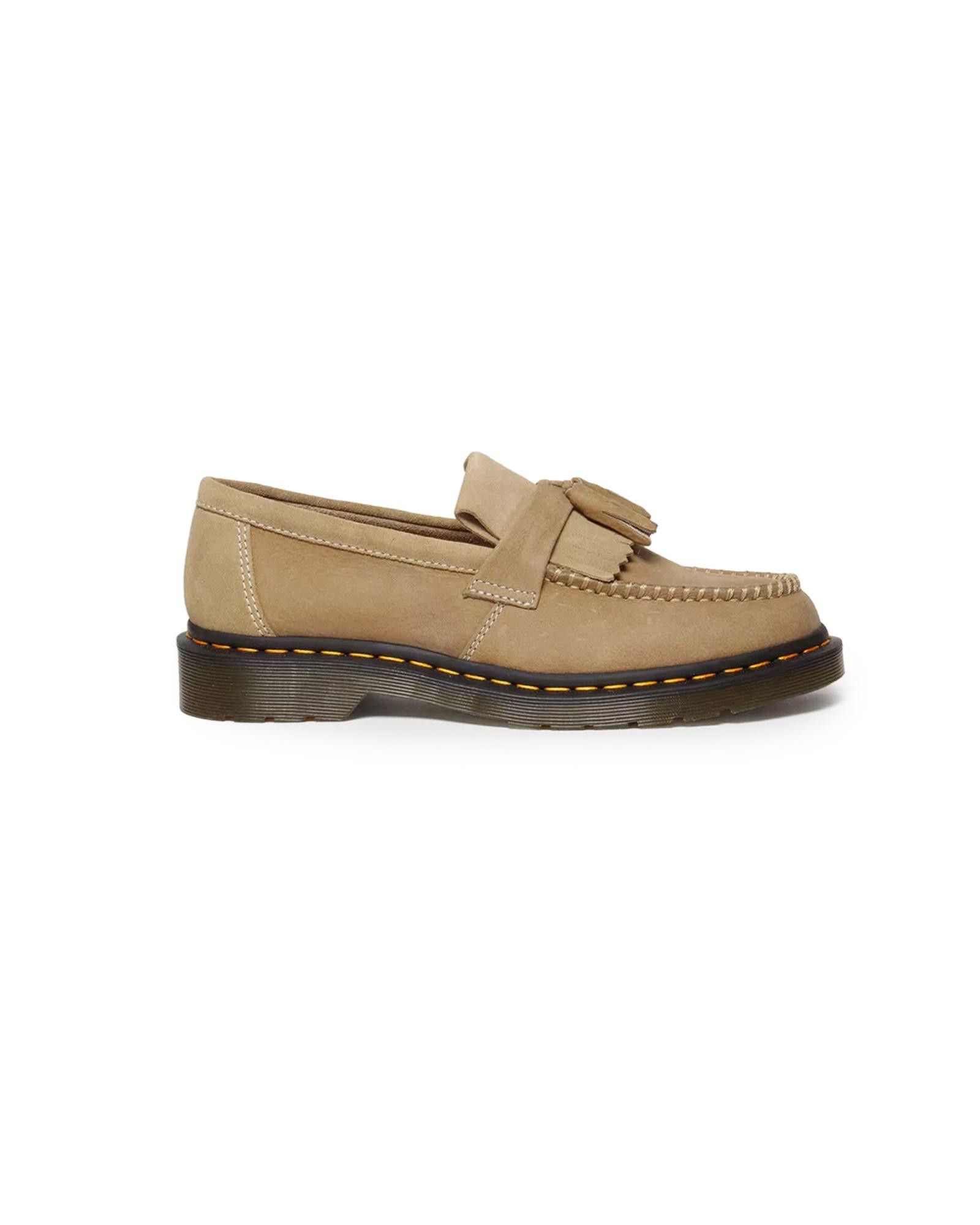 image of Dr Martens Leather Moccasin With Synthetic Sole Shoes in Beige, Men's (Size 10)