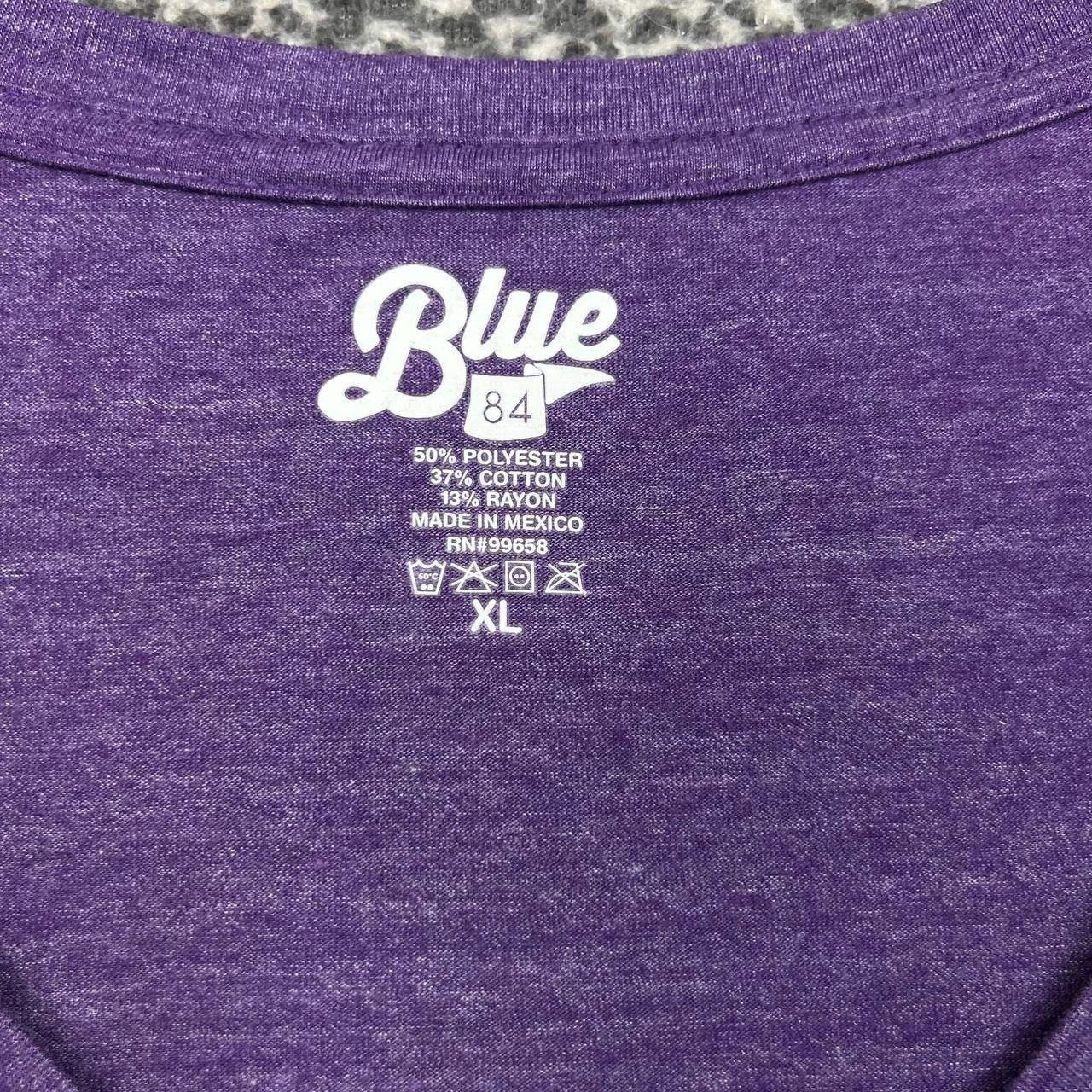 Other LSU Tigers NCAA Shirt Women Purple Blue 84 Short Sleeve XL Size XL / US 12-14 / IT 48-50 - 6 Thumbnail